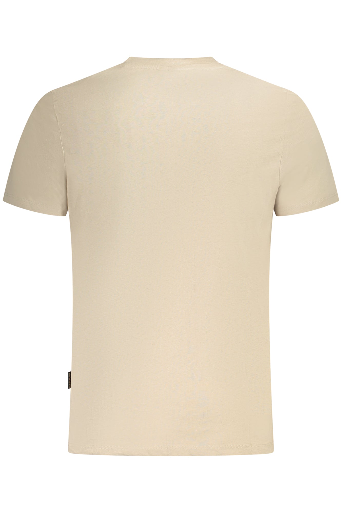 NP0A4H8DSALISSSSUM_BEN1P – Beiges Herren T-Shirt mit Rundhals & Stickerei – Regular Fit – Größe: S, M, L, XL, 2XL, 3XL – Farbe: Beige