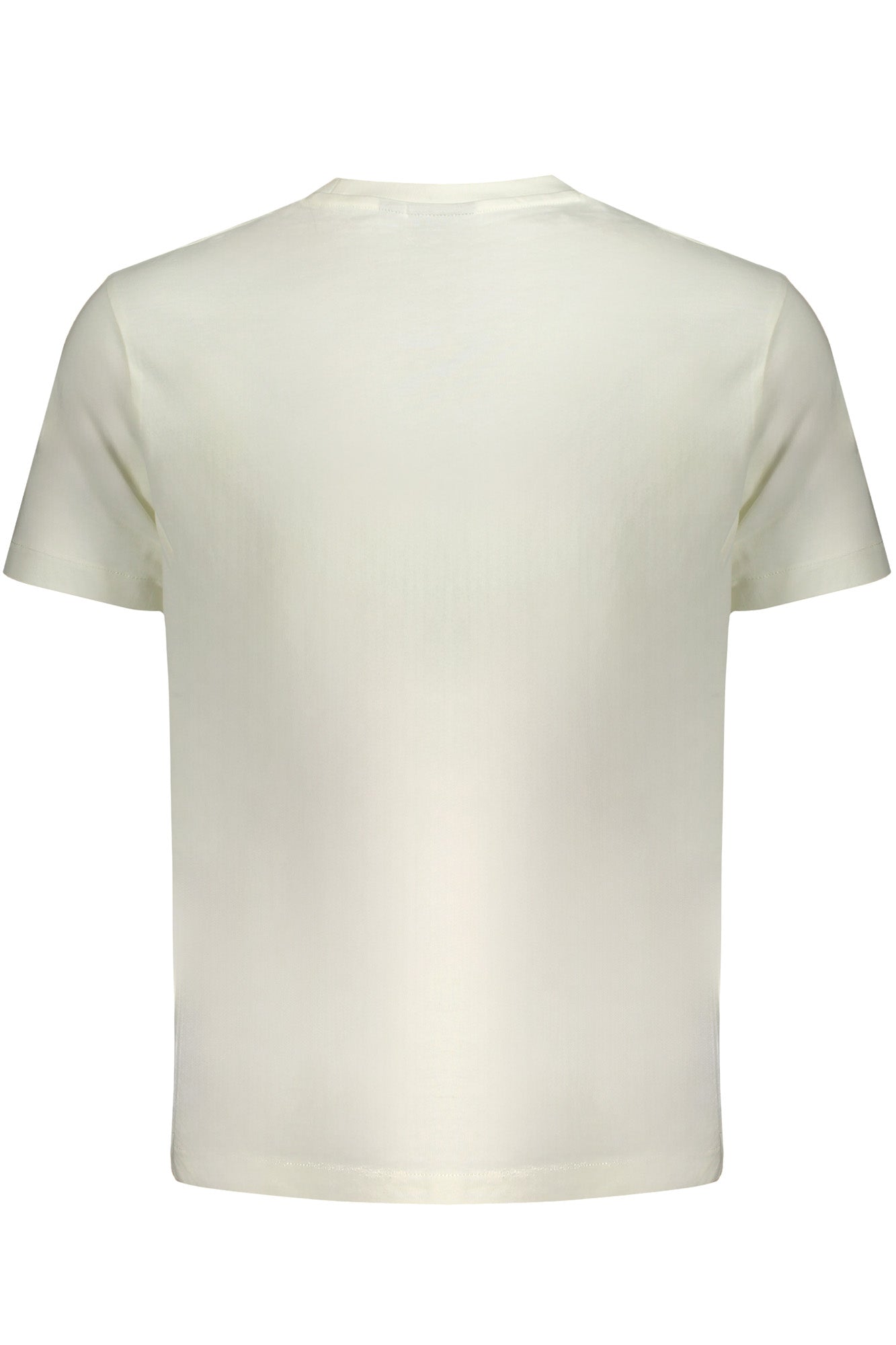 NP0A4I3LSBOXLOGOSS_BI206 – Weißes Herren Kurzarm T-Shirt, Lockerer Sitz, 100% Bio-Baumwolle – Größe: S, M, XL, 2XL, 3XL, L – Farbe: Bianco