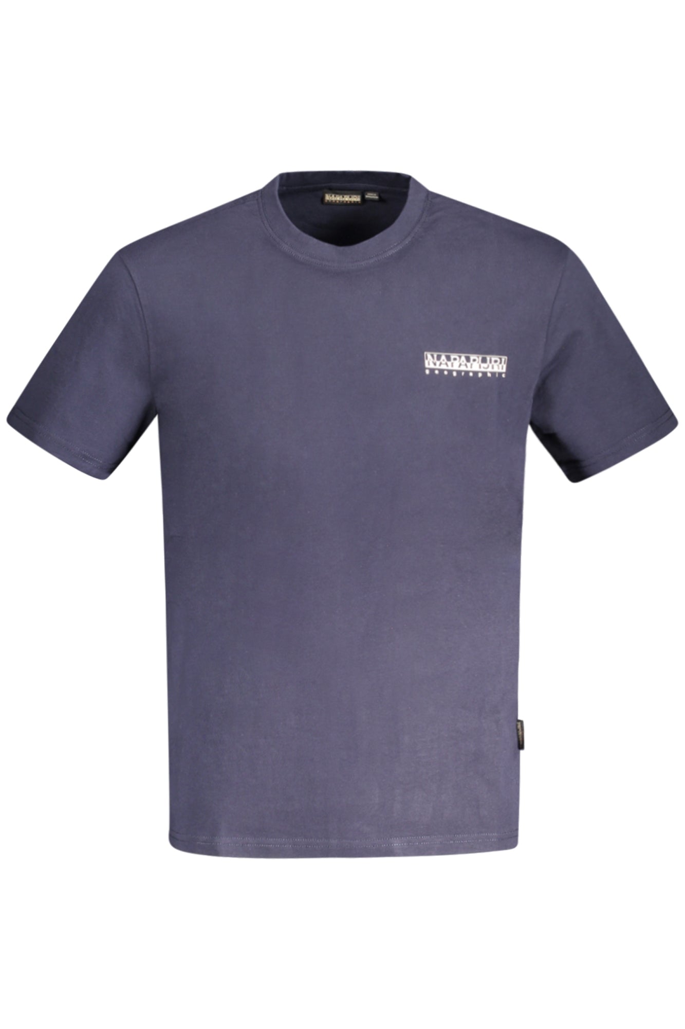NP0A4I9XSFORNETSS_BL176 – Herren Kurzarm T-Shirt Blau - Regular Fit, Bio-Baumwolle, Logo-Druck – Größe: S, M, L, XL, 2XL, 3XL – Farbe: Blu