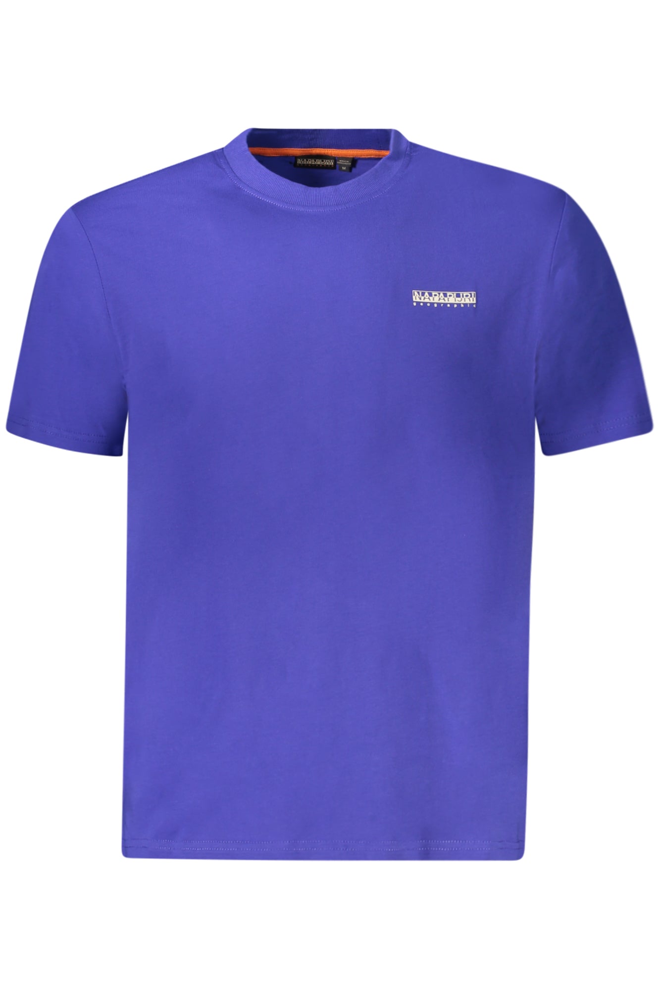 NP0A88TRSSMALLBOXSS_BLB3B – Herren T-Shirt Blau, Kurzarm, Relaxed Fit, Nachhaltige Baumwolle – Größe: S, M, L, XL, 2XL, 3XL – Farbe: Blu