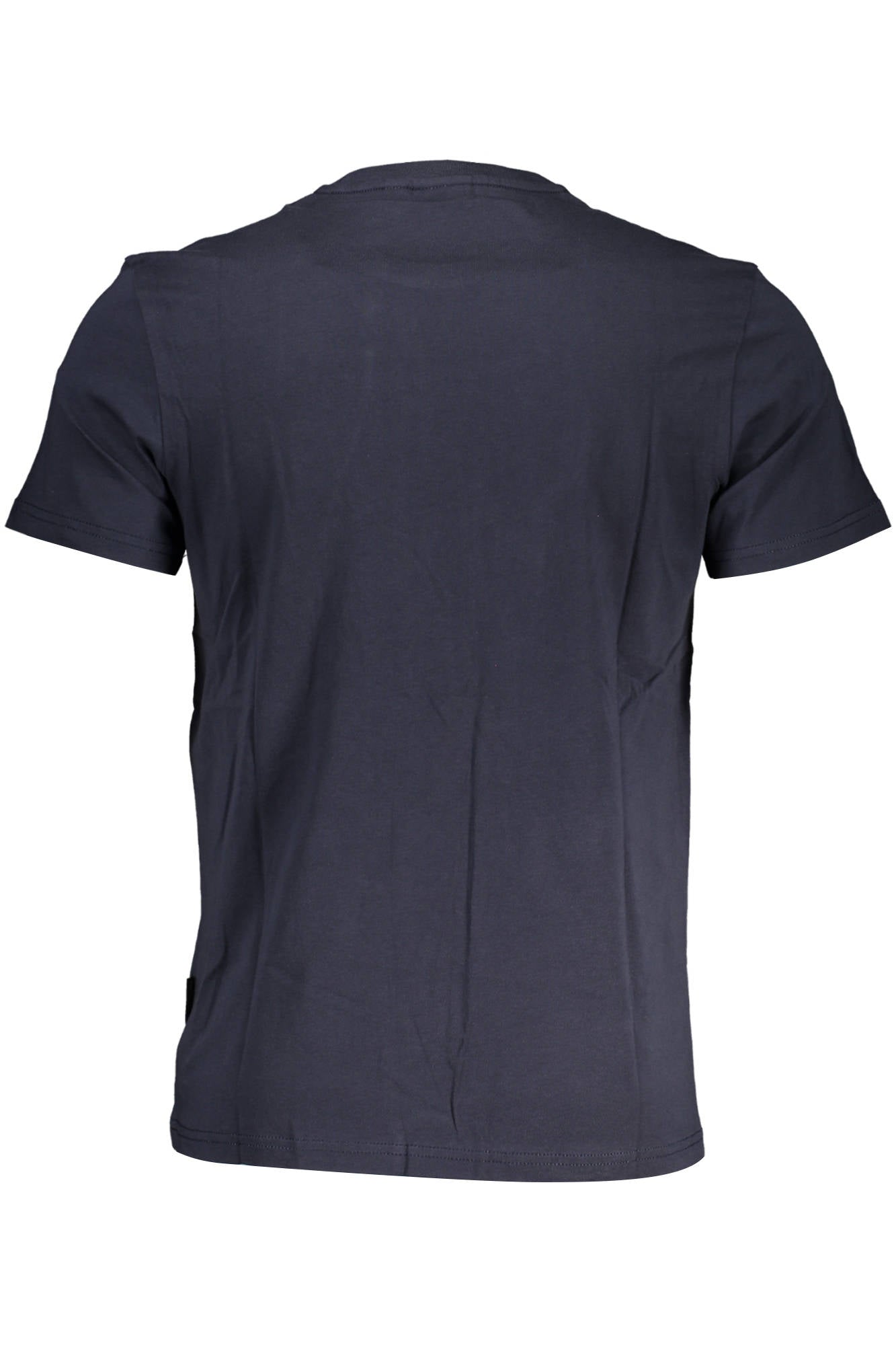 NP0A4H8D-SALIS-SS-SUM_BLU_176 – Stilvolles Herren T-Shirt Blau mit Stickerei und Rundhalsausschnitt – Größe: S, M, L, XL, 2XL, 3XL – Farbe: Blu