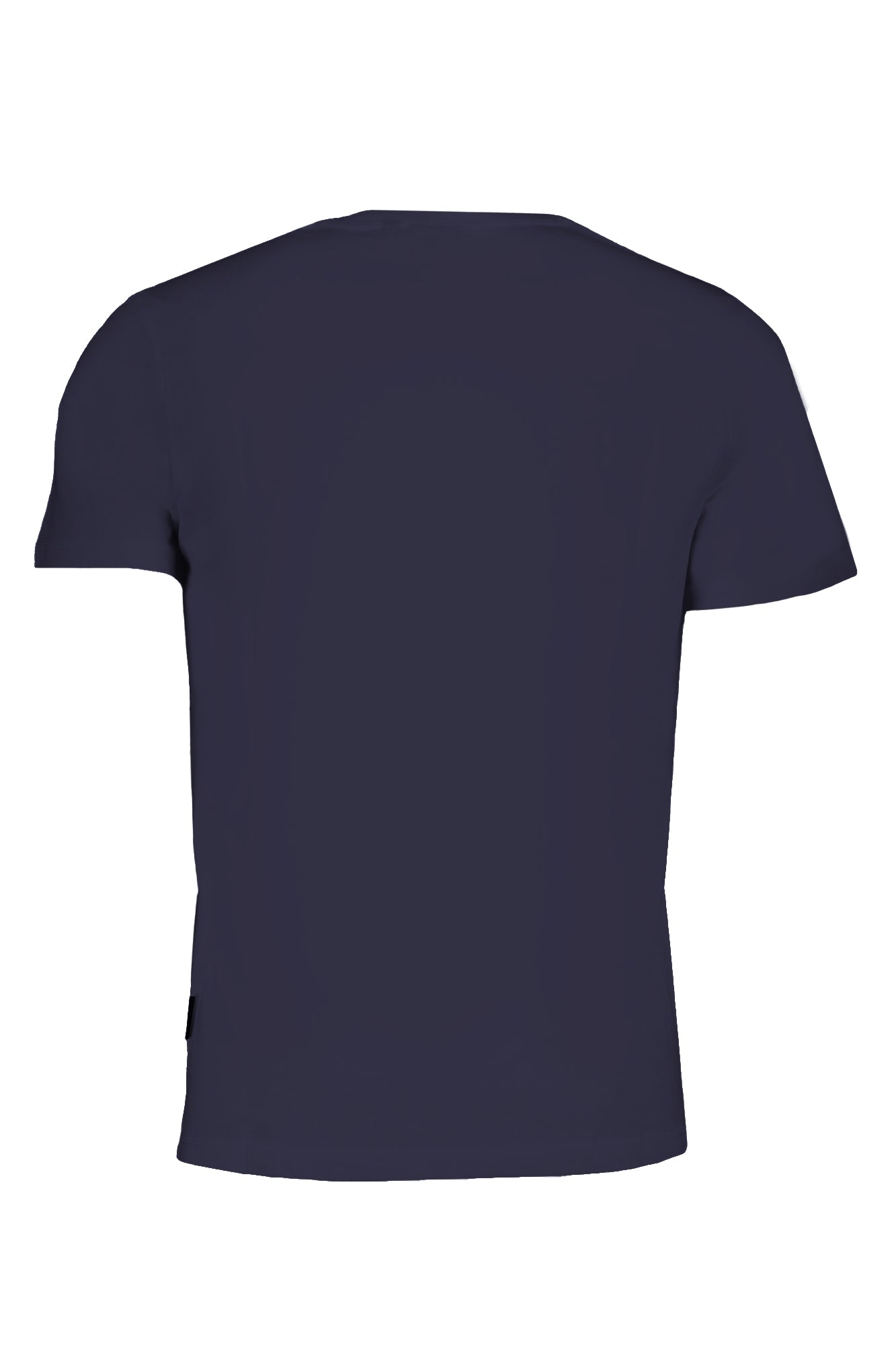 NP0A4HTOSAYLMER_BL176 – Herren Kurzarm T-Shirt Blau: Regular Fit, Rundhals, Bio-Baumwolle – Größe: 2XL, S, M, L, XL – Farbe: Blu
