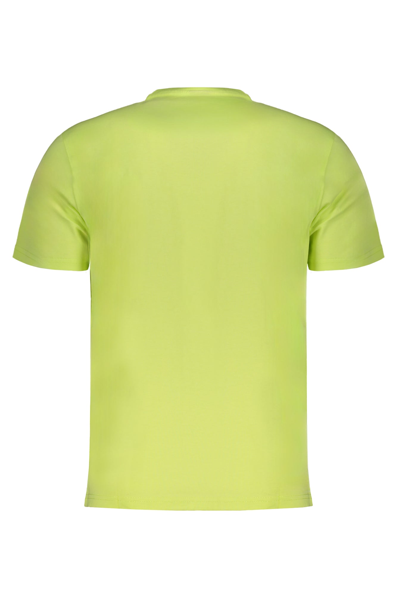 NP0A4H8DSALISSSSUM_GIY1I – Hochwertiges Herren T-Shirt Gelb, Kurzarm, Bio-Baumwolle, Stickerei – Größe: M, L, XL, 2XL – Farbe: Giallo