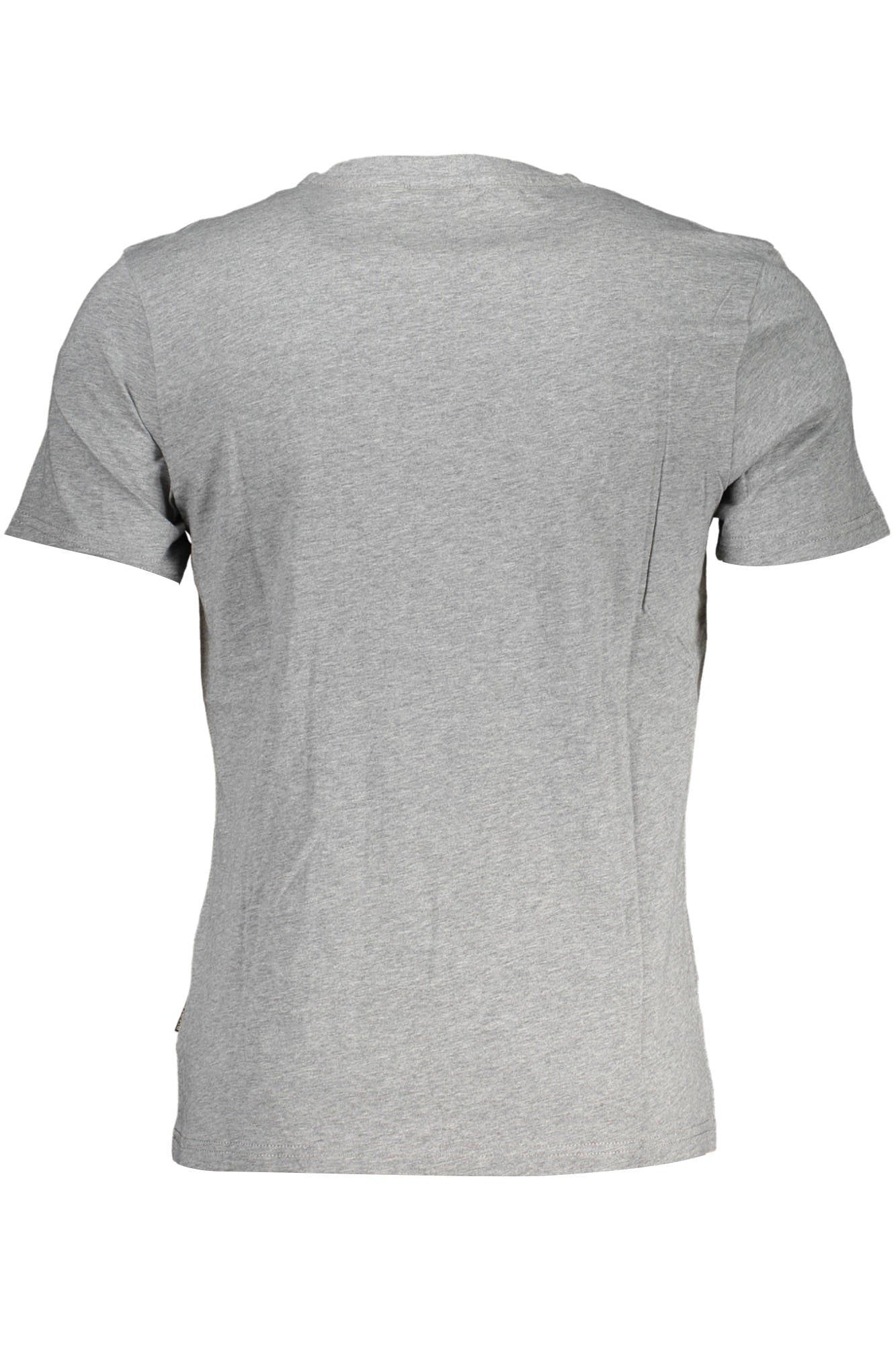 NP0A4GWI-S-ICE-SS-2_GRIGIO_160 – Stilvolles Herren T-Shirt Grau mit Rundhalsausschnitt & Logo-Druck – Größe: M, L, XL, 2XL – Farbe: Grigio
