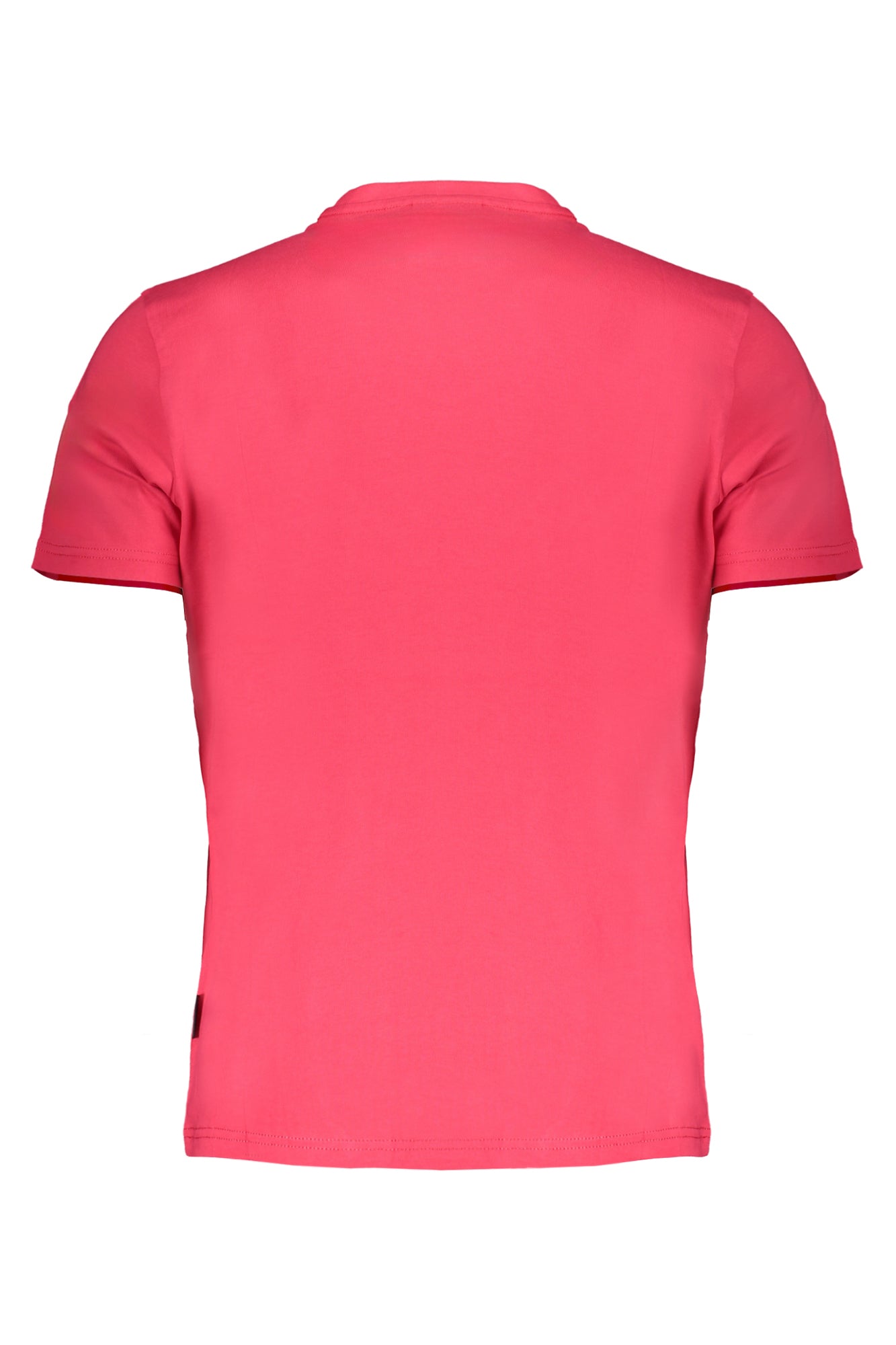 NP0A4H8DSALISSSSUM_RSR25 – Herren Kurzarm T-Shirt in Rosa aus Bio-Baumwolle mit Stickerei – Größe: S, M, L, XL, 2XL – Farbe: Rosa