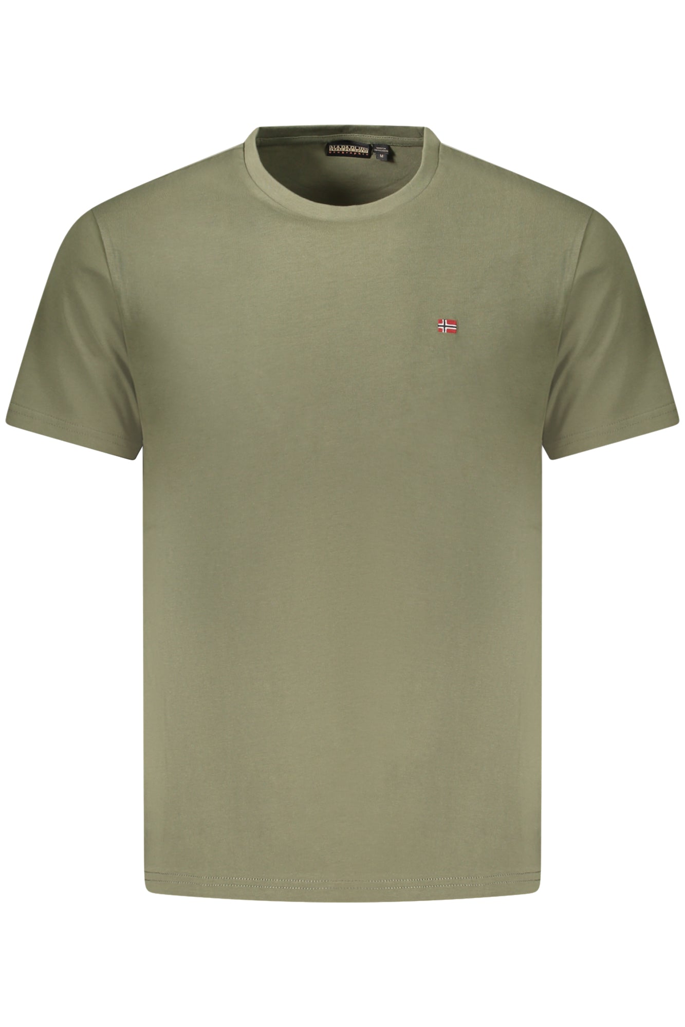 NP0A4H8DSALISSSSUM_VEG0A – Herren T-Shirt Grün, Regular Fit, Rundausschnitt, 100% Baumwolle – Größe: M, L, XL, 2XL, 3XL, S – Farbe: Verde