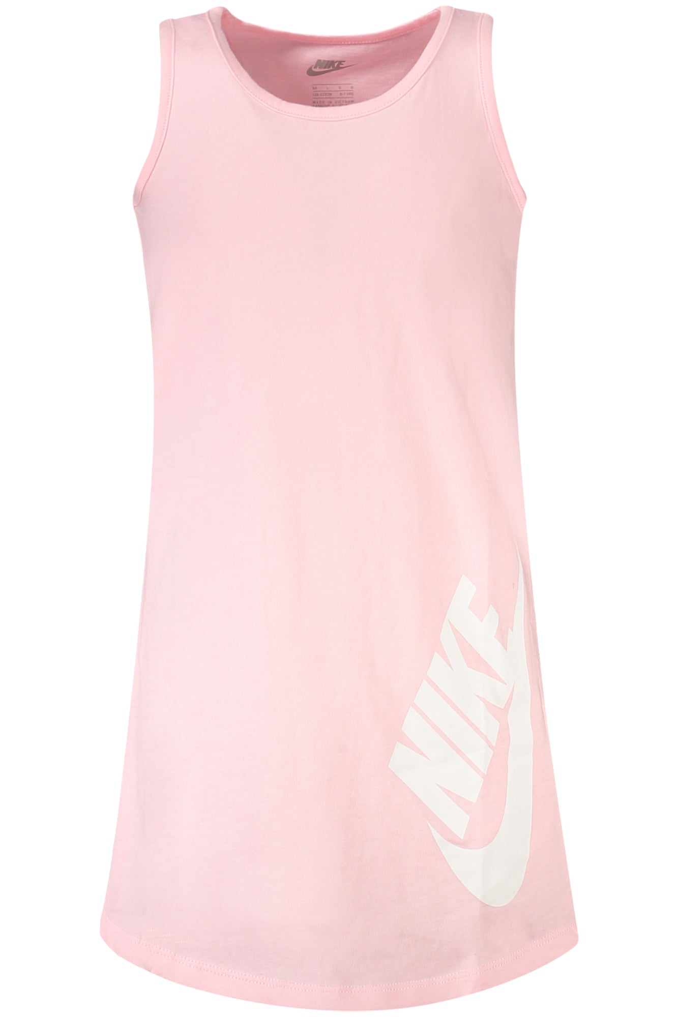 36H757_RSARTPUN – Rosa Mädchen-Tanktop mit Print: Bequemes Sport- und Freizeitoberteil – Größe: 5A, 6X, 4A, 6A – Farbe: Rosa