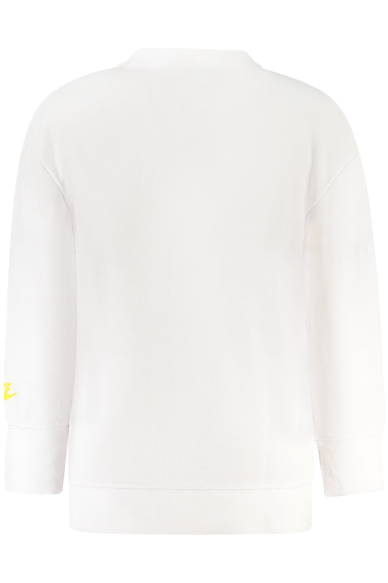 36J045_BIWHITE – Weißes Mädchen-Sweatshirt ohne Reißverschluss – Langarm & Stylisch – Größe: 5A, 6X, 6A, 4A – Farbe: Bianco
