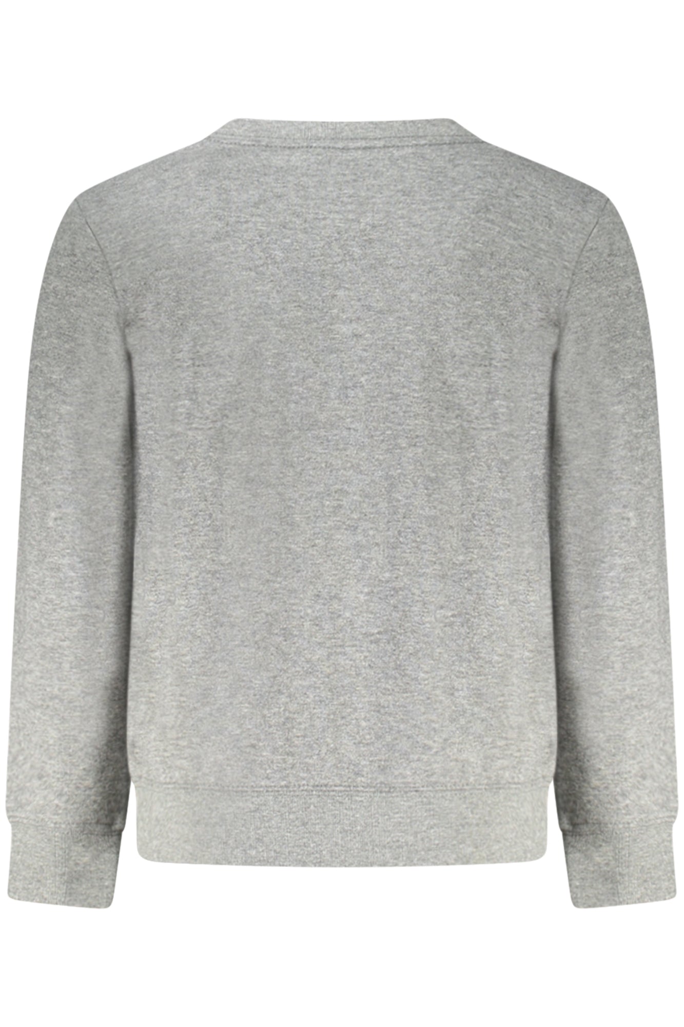 86G705_GRCARBON – Stylisches Grau: Kinder-Sweatshirt ohne Reißverschluss mit Druck – Größe: 6A, 7A, 5A, 4A – Farbe: Grigio