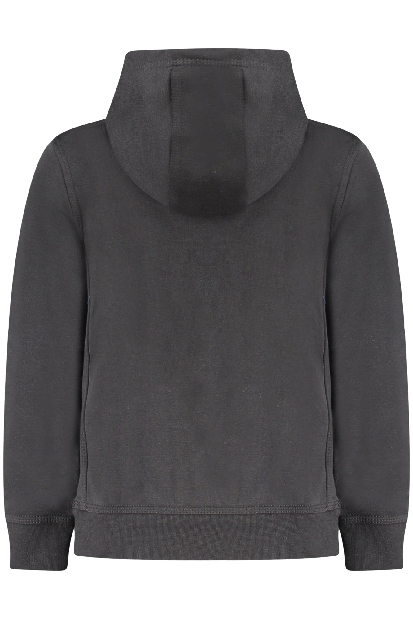 86G703_NEBLACK – Kuscheliges Kinder-Hoodie Schwarz: Gefüttert & Stylisch mit Druck – Größe: 7A, 5A, 6A, 4A – Farbe: Nero