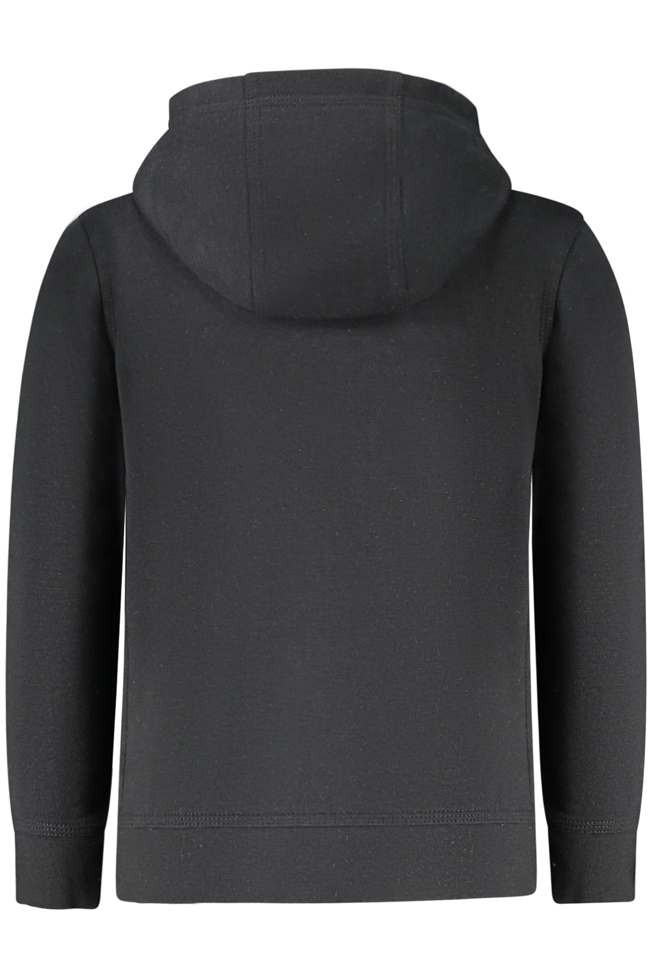 86G703_NEGRIGIO – Pullover Kinder: Schwarzes Kapuzen-Sweatshirt mit Bauchtasche – Größe: 3A, 4A, 6A, 7A – Farbe: Nero