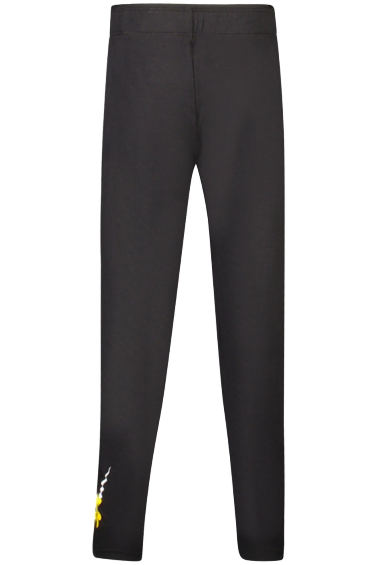 36J042_NEBLACK – Schwarze Mädchen-Leggings mit Gummizug und stylischem Druck-Design – Größe: 6X, 6A, 5A, 4A – Farbe: Nero