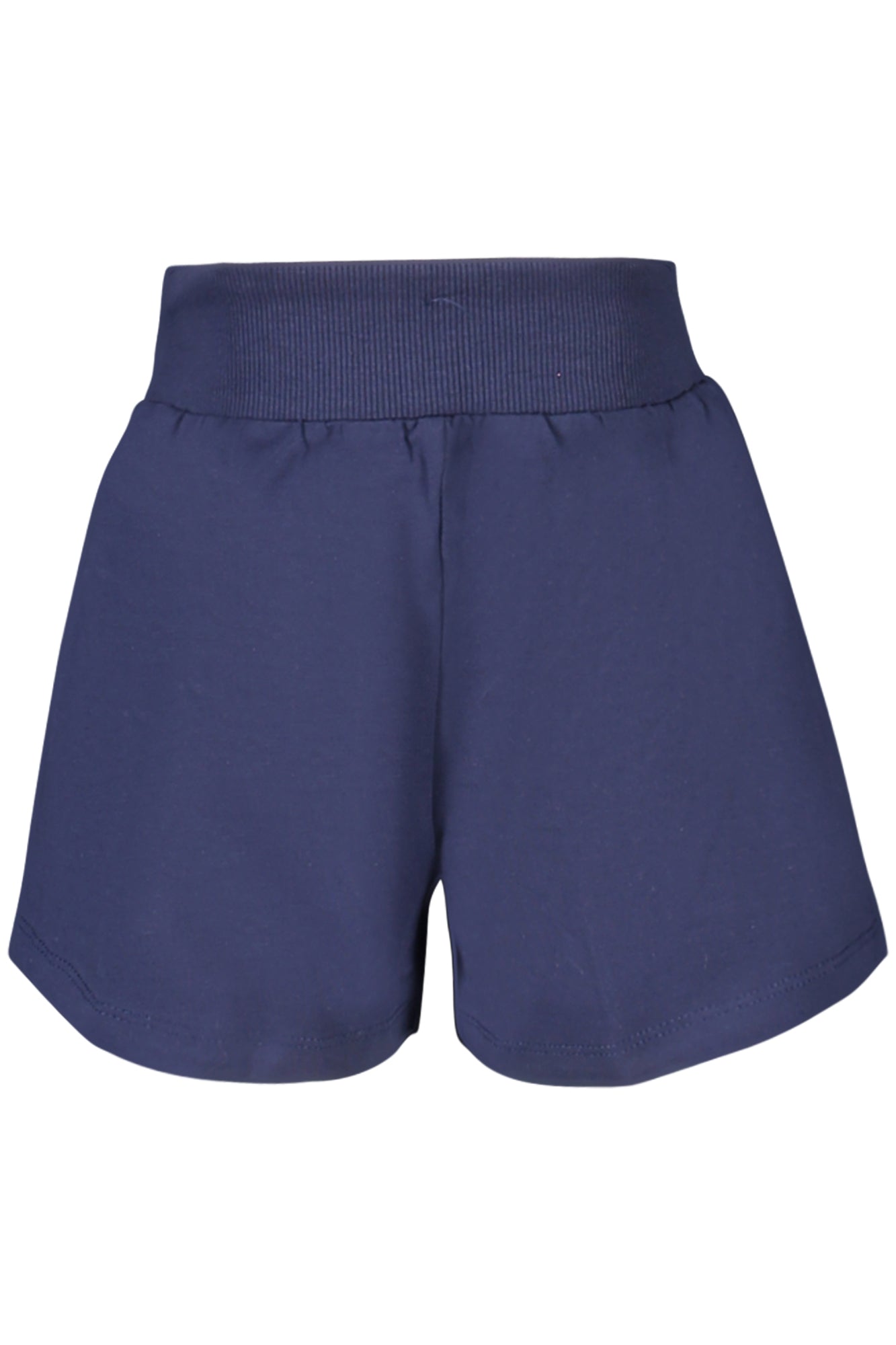 36L851_BLMDNAVY – Stilvolle blaue Mädchen-Kurzhose mit Druck und tailliertem Schnitt – Größe: 5A, 6X, 4A, 6A – Farbe: Blu