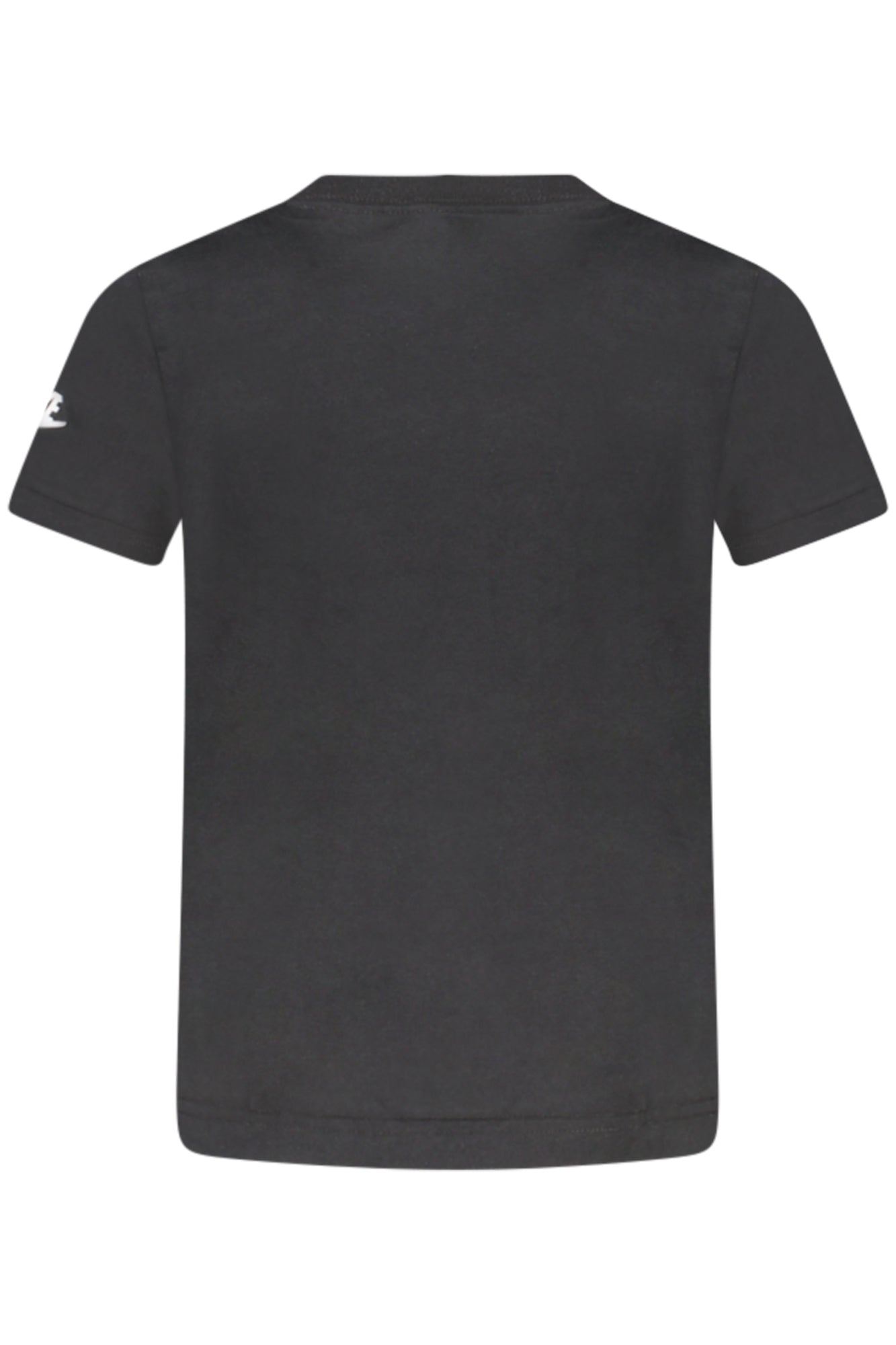 86M843_NEBLACK – Schwarzes Kurzarm-Kinder-T-Shirt mit Logo und Print-Design – Größe: 4A, 5A, 6A, 7A – Farbe: Nero
