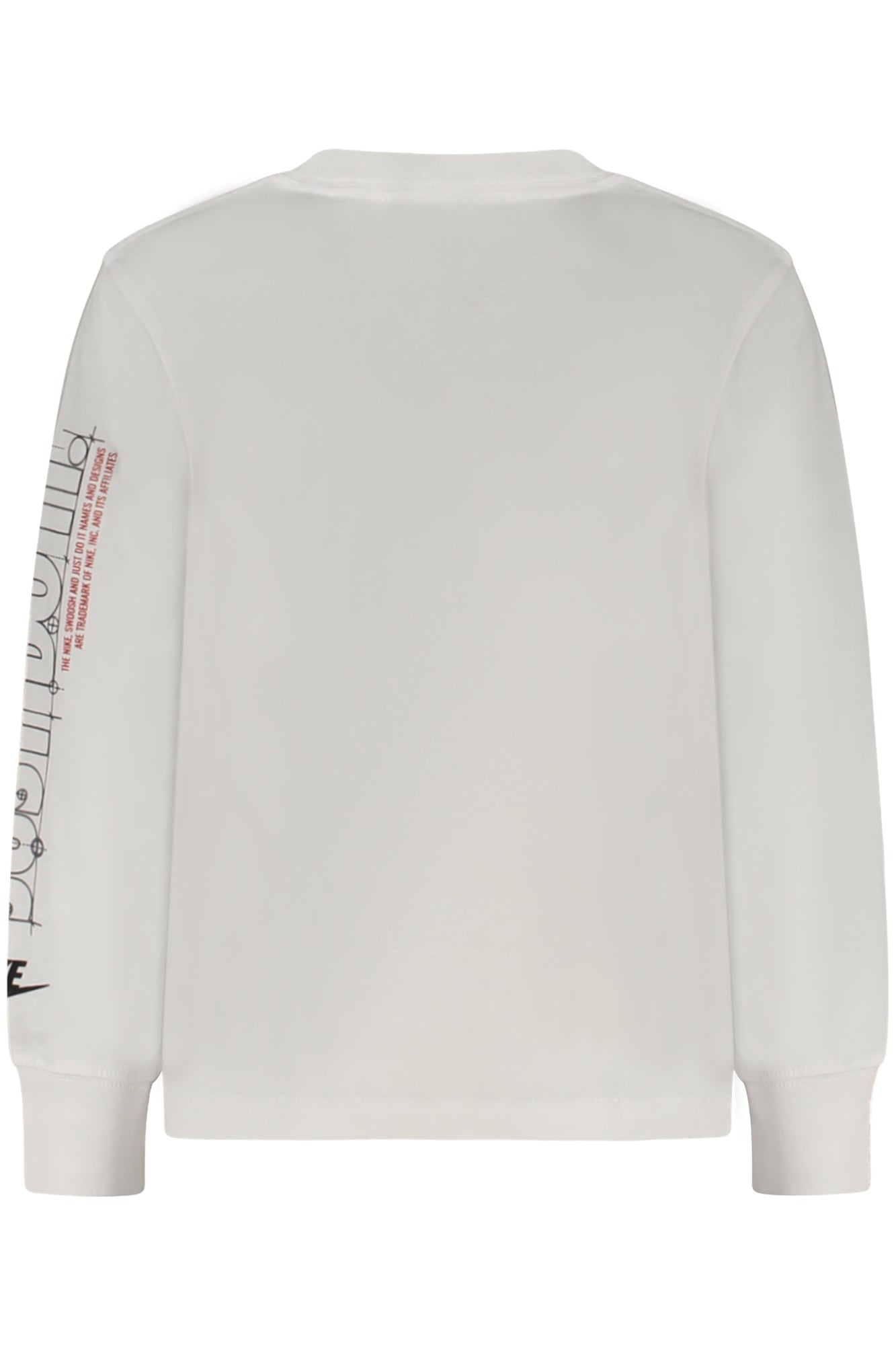 86M365_BIWHITE – Weißes Kinder-Langarmshirt mit Print und Rundhals – Stylisch & Bequem – Größe: 5A, 6A, 4A, 7A – Farbe: Bianco