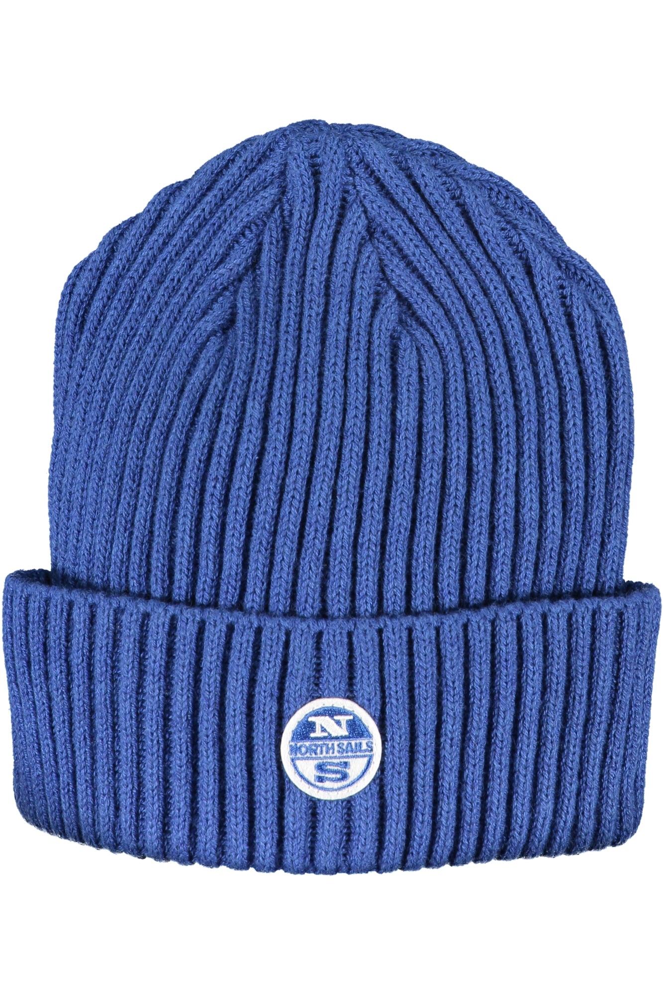 623227000_BL0790 – Herren-Mütze Blau aus recycelten Fasern mit Applikation & Logo – Größe: UNI – Farbe: Blu