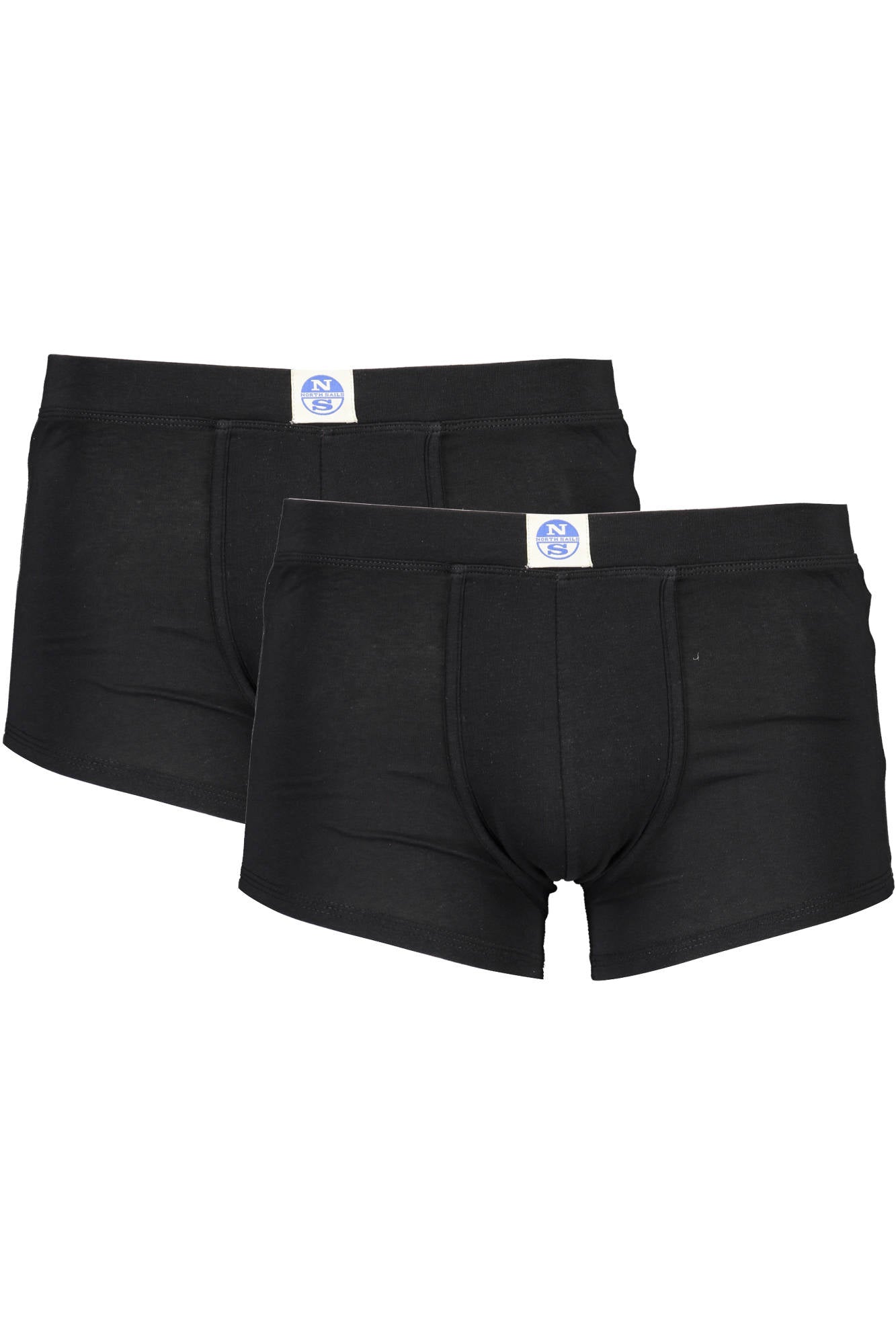 NS01UTR01_NERO_BLACK – Stylische Herren-Boxershorts im Doppelpack - Schwarz & Komfortabel – Größe: S, 2XL – Farbe: Nero