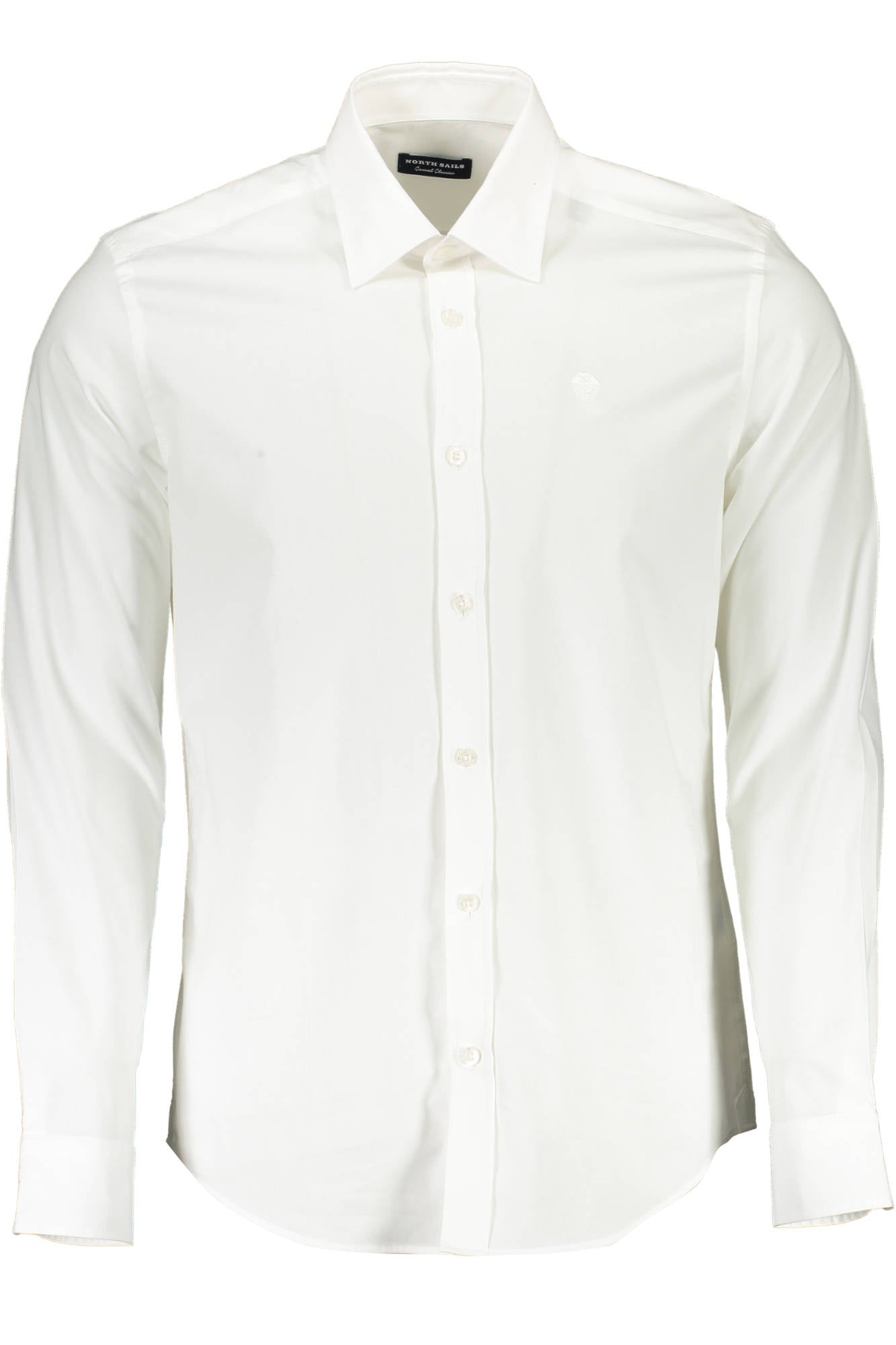 664075-000_BIANCO_0101 – Elegantes Herrenhemd in Weiß mit italienischem Kragen und Manschetten – Größe: S, M, L, XL, 2XL – Farbe: Bianco