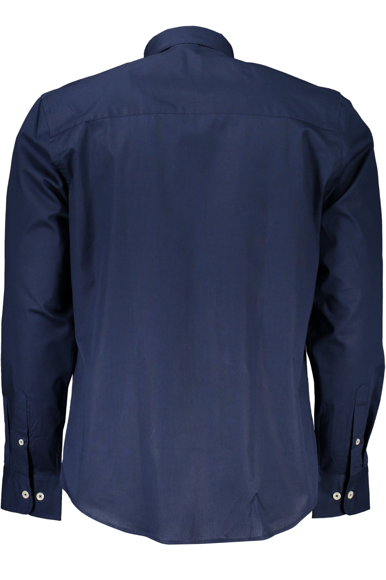 664255000_BL0802 – Herren Langarmhemd Blau | Regular Fit | Nachhaltige Materialien – Größe: S, M, XL, 3XL – Farbe: Blu
