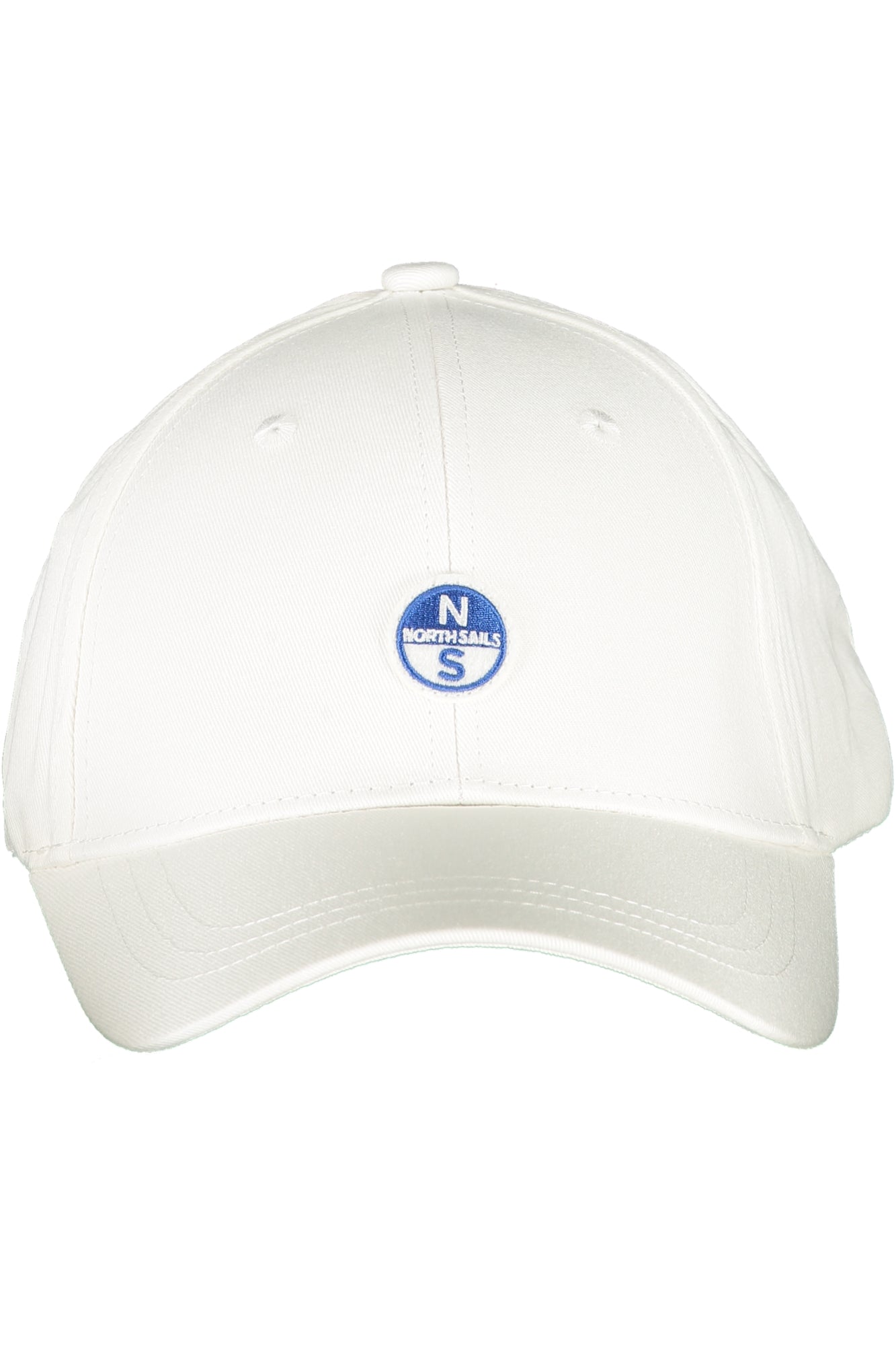 623260000_BI0101 – Herren Weiße Baseballkappe aus Bio-Baumwolle mit Stickerei Logo – Größe: UNI – Farbe: Bianco