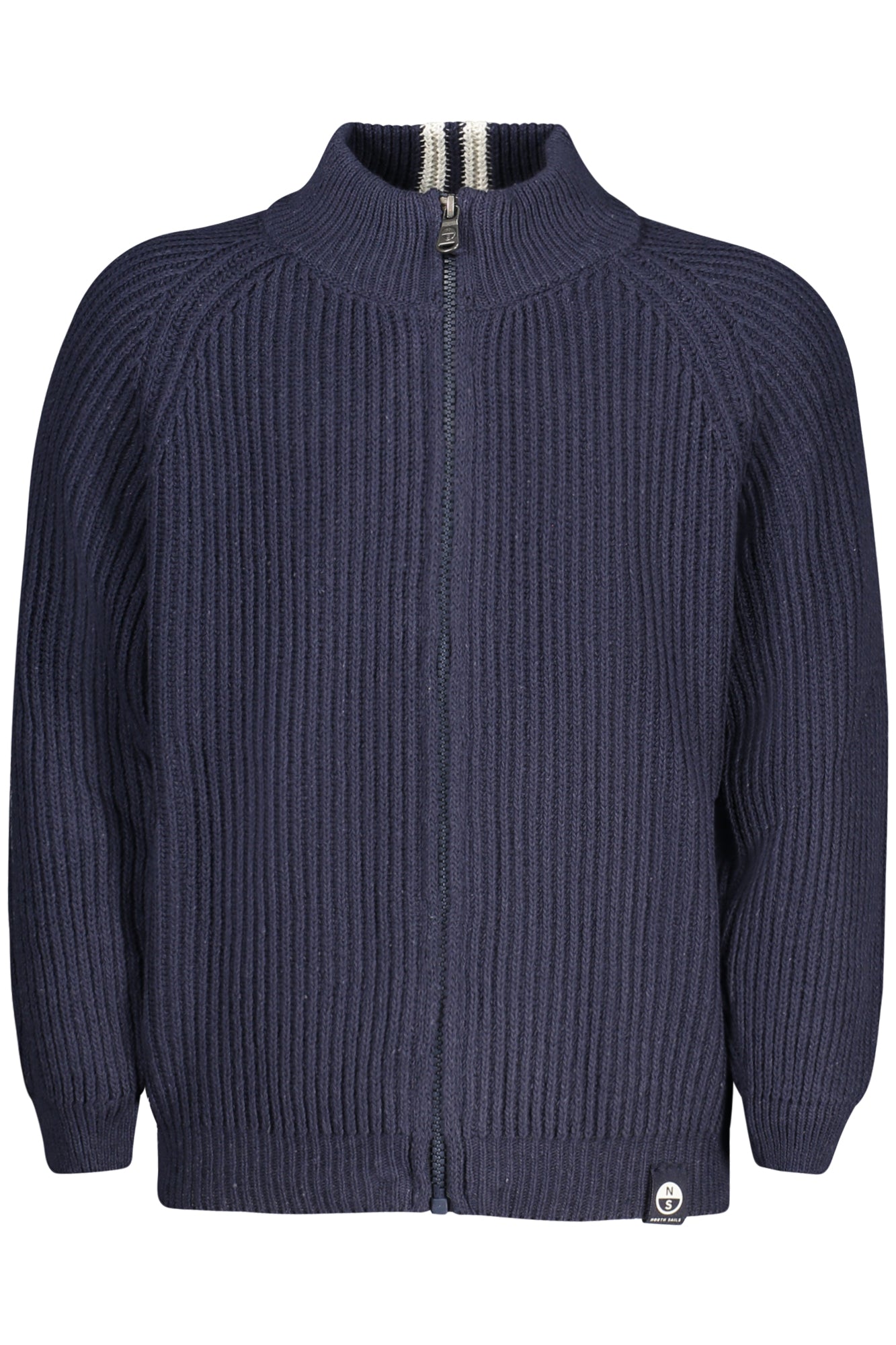 796140000_BL0802 – Strickjacke für Kinder in Blau – Langärmelig & mit Reißverschluss – Größe: 6A, 8A, 10A, 12A, 14A – Farbe: Blu