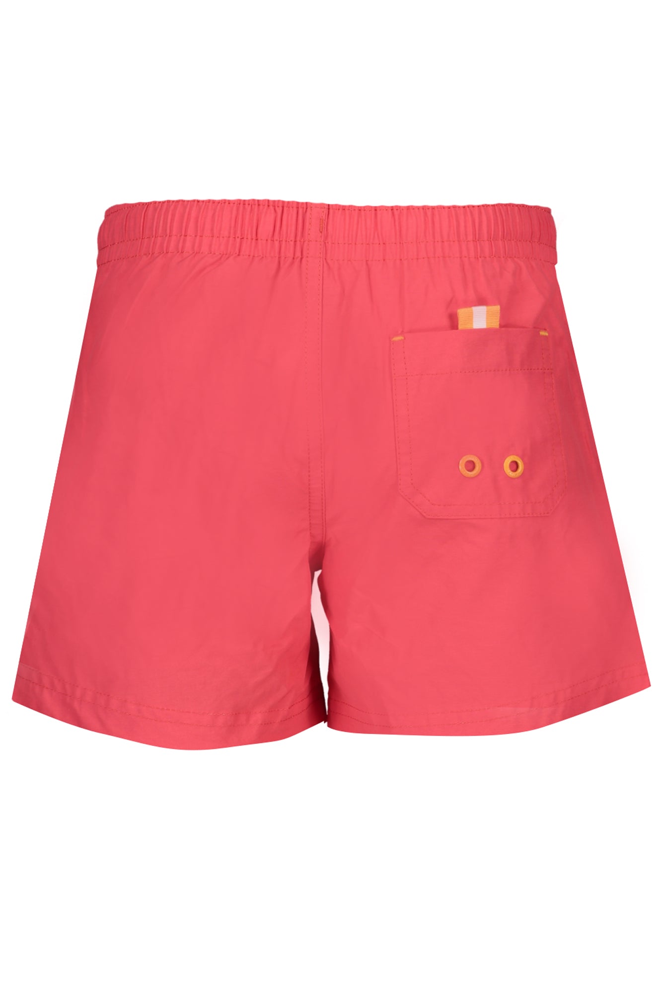 777566000_RO0178 – Kinder Badehose Rot - Elastisch, Umweltfreundlich, Praktisch mit Taschen – Größe: 14A, 8A, 10A, 12A, 6A – Farbe: Rosso