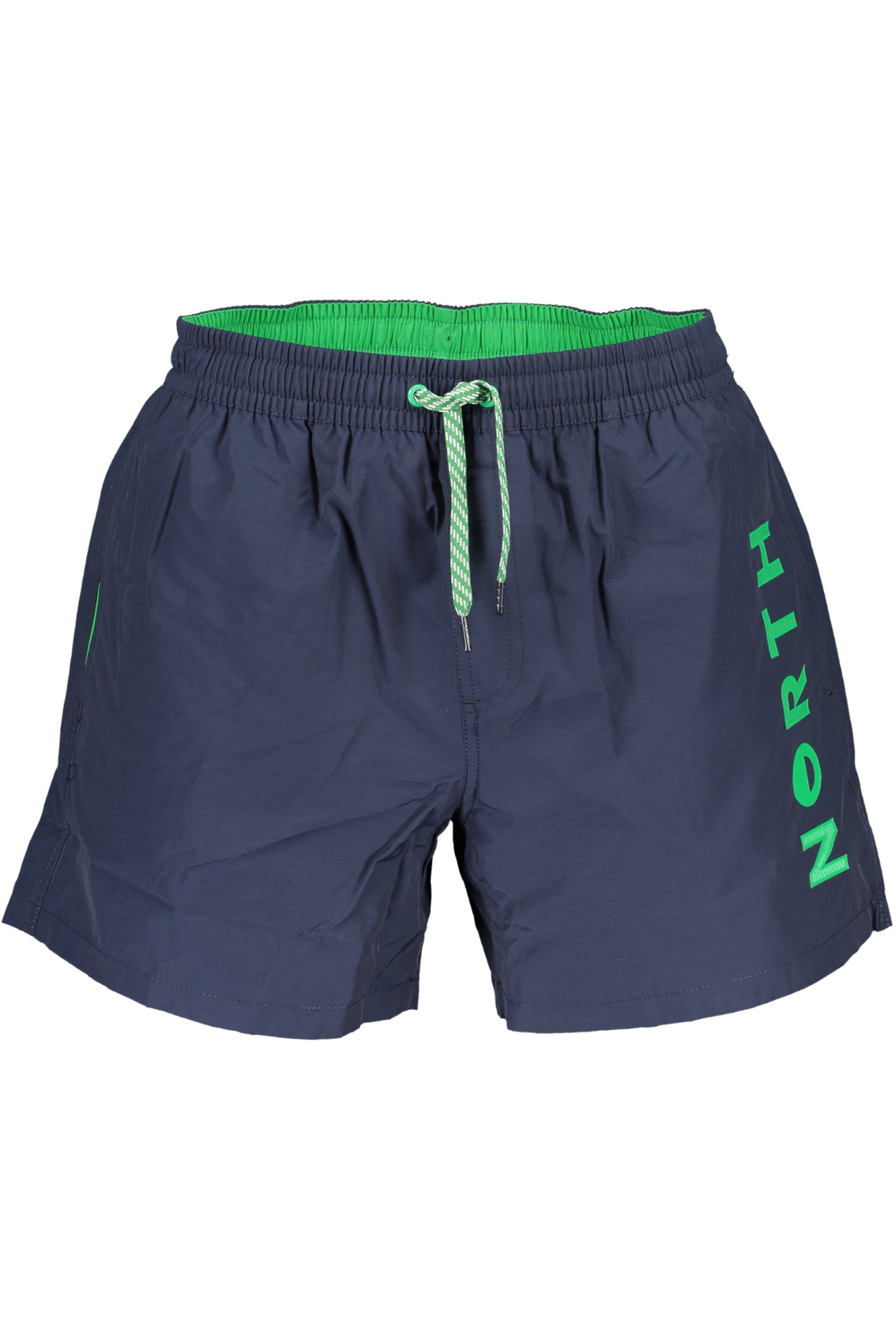 673714000_BL0802 – Herren-Badehose Blau: Boxershorts aus Bio-Baumwolle mit Kontrastdetails – Größe: S, M, XL – Farbe: Blu