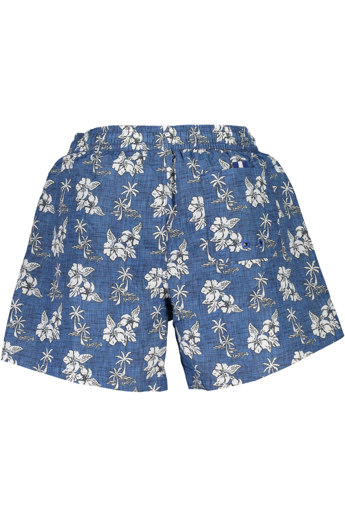 673720000_BLC030 – Herren-Badehose Blau: Gemustert, Bio-Baumwolle, Bequemer Sitz – Größe: S, M, L, XL, 2XL – Farbe: Blu