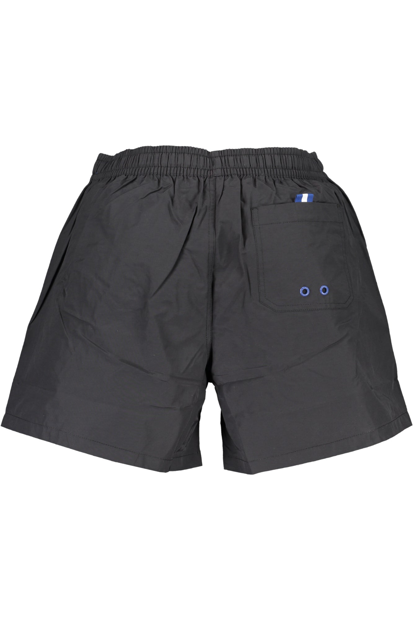 673711000_NE0999 – Herren-Badeboxer Schwarz – Bio-Baumwolle, Kontrastdetails, Taschen – Größe: S, M, L, XL – Farbe: Nero