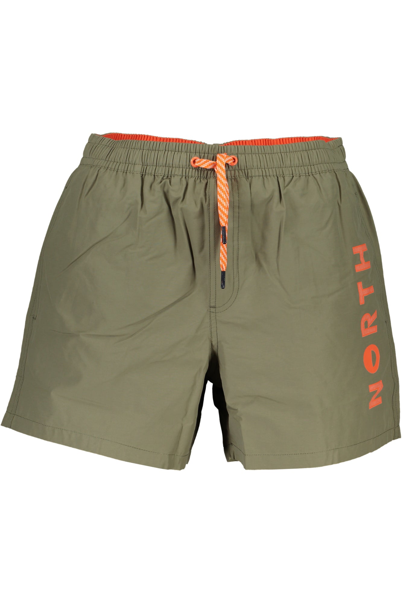 673714000_VE0441 – Grüne Herrenbadehose: Bio-Baumwolle, Taschen & elastischer Bund – Größe: S, M, L, XL, 2XL – Farbe: Verde