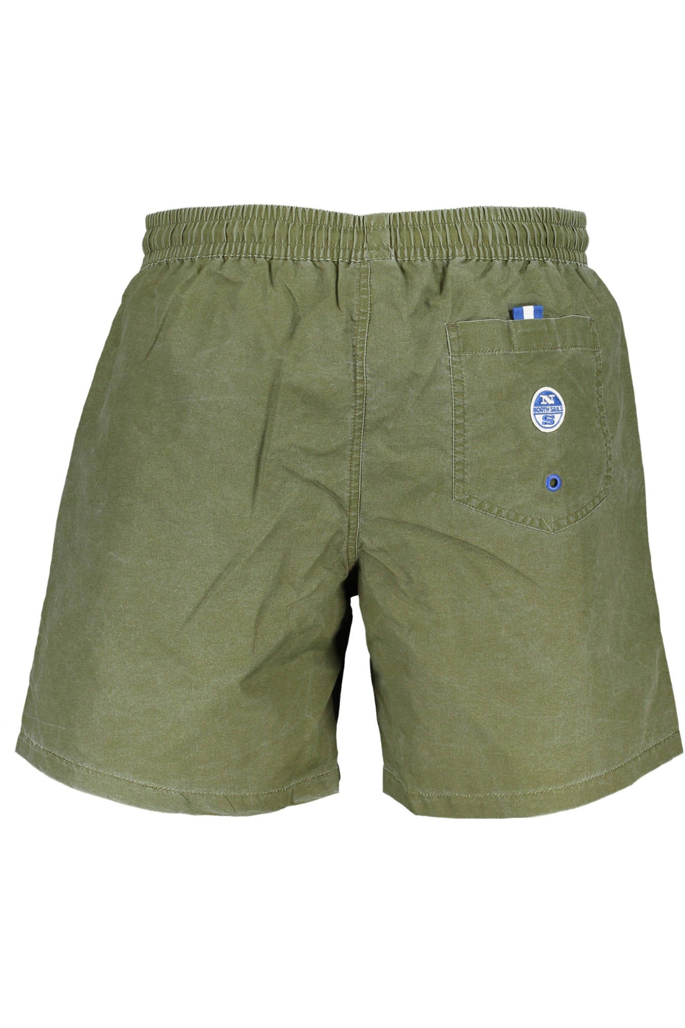 673587-000_VERDE_0813 – Grüne Herren-Badeshorts – Mittellang, Elastikbund, Nachhaltig – Größe: M, L, XL – Farbe: Verde