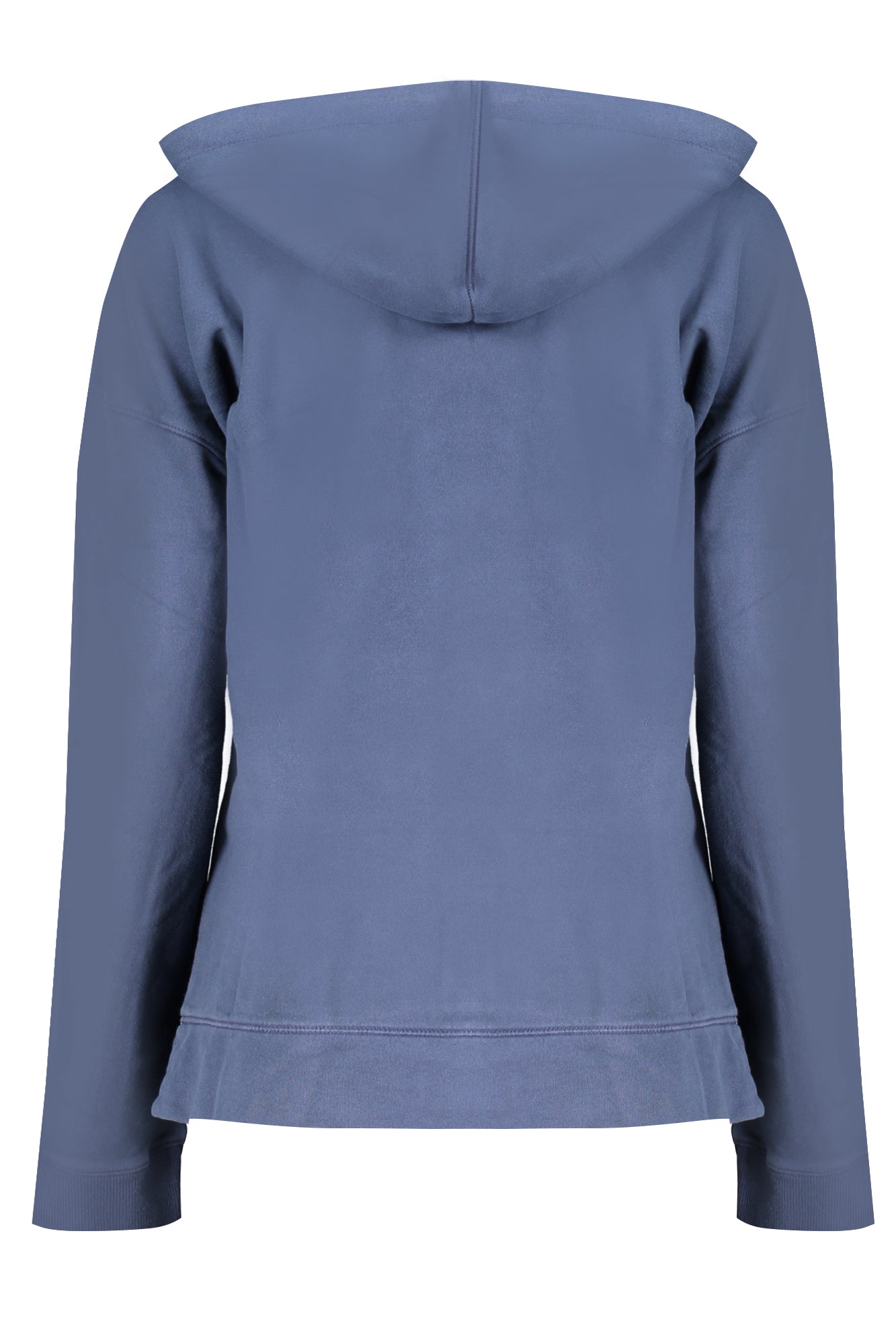 091901000_BL0802 – Damen-Bio-Baumwolle Sweater: Zip-Hoodie Blau, Hooded & Cozy – Größe: S, L, XL, M – Farbe: Blu