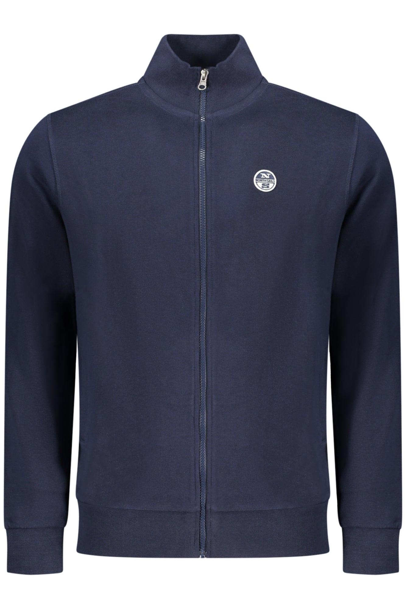 993037000_BL0802 – Blaue Herren-Sweatjacke mit Reißverschluss – Stilvoll und praktisch – Größe: M, L, XL, 2XL, 3XL, S – Farbe: Blu
