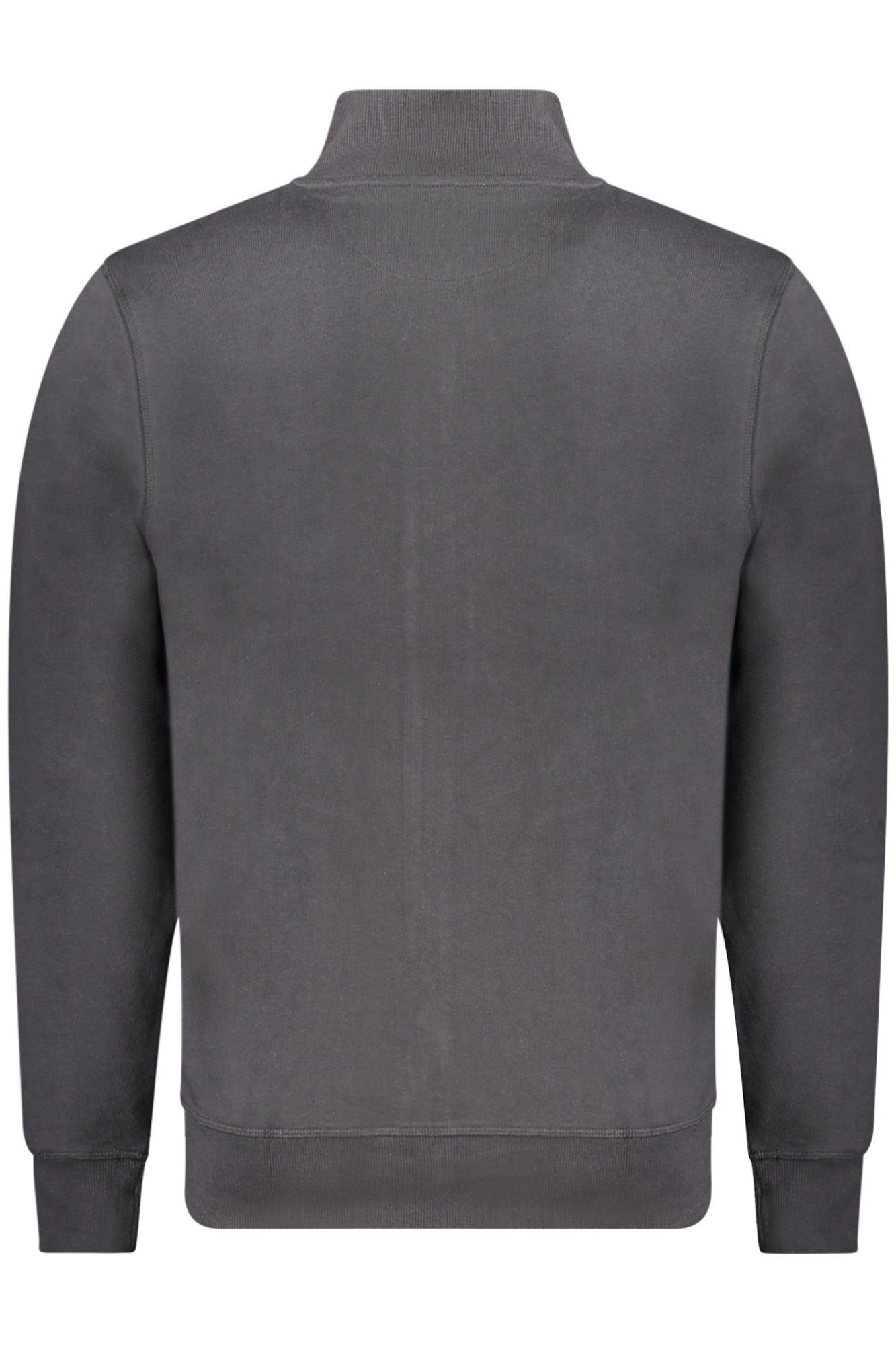 993025000_NE0999 – Herren Sweatshirt Schwarz - Reißverschluss, Taschen & Applikation – Größe: S, M, L, XL, 2XL, 3XL – Farbe: Nero