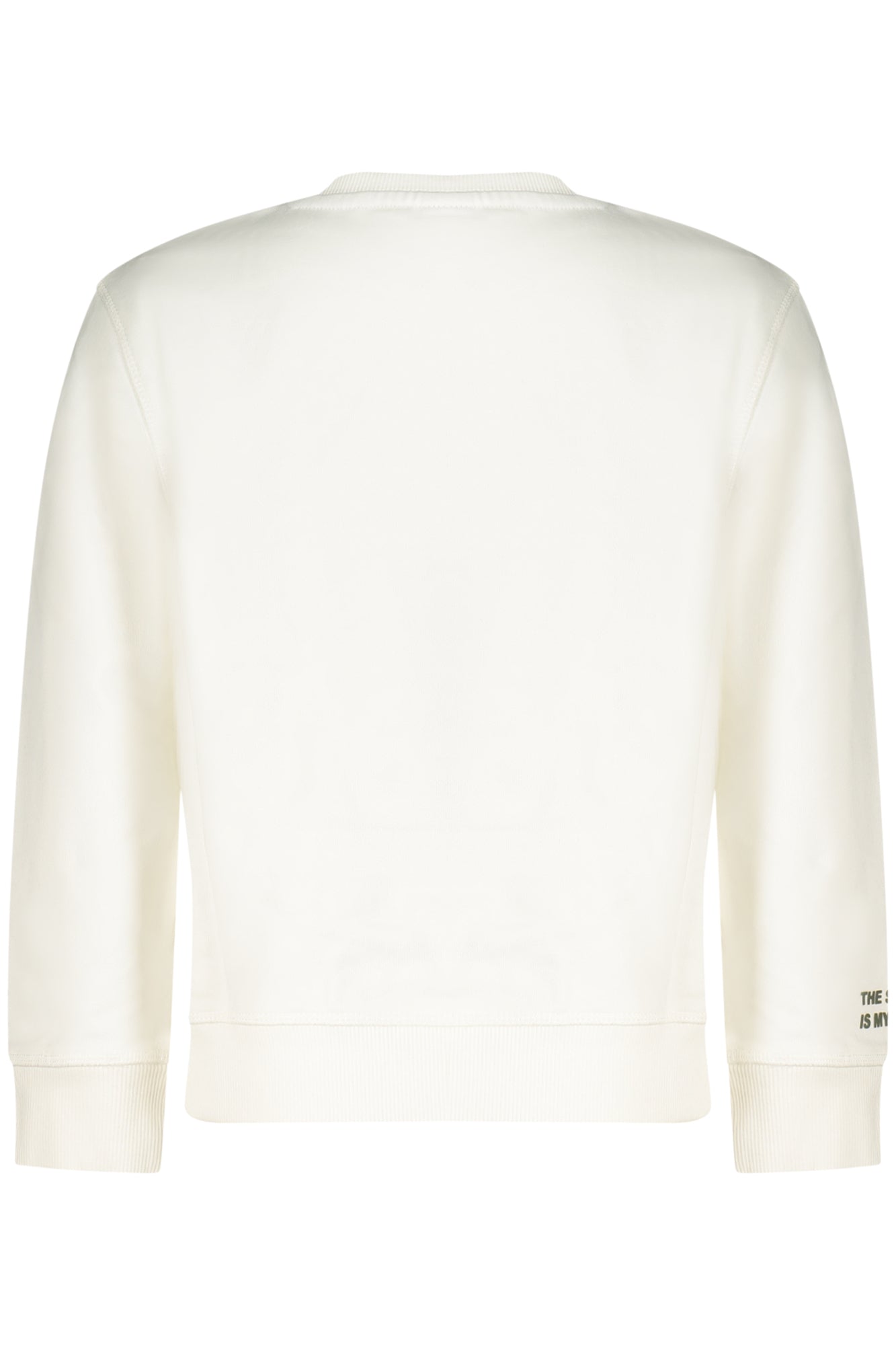 794477000_BI0105 – Kinder Sweatshirt Weiß: Langarm, Gefüttert, Ozeanfreundlich – Größe: 6A, 8A, 10A, 12A, 14A – Farbe: Bianco