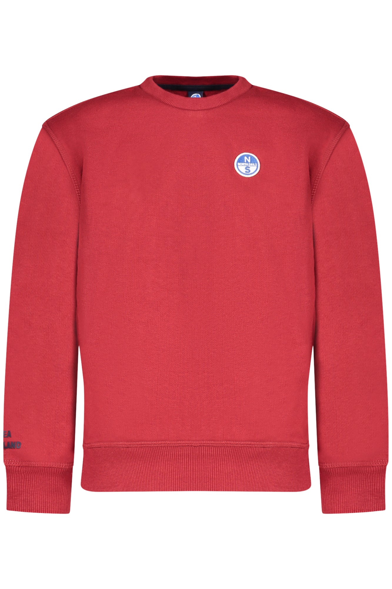 794477000_RO0278 – Kinder-Rotpullover: Nachhaltiges, gefüttertes Langarm-Sweatshirt – Größe: 6A, 8A, 10A, 12A, 14A – Farbe: Rosso