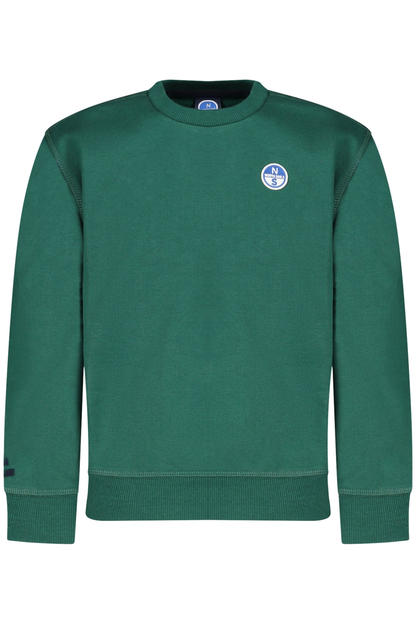 794477000_VE0475 – Grünes Kinder-Sweatshirt: Langarm, Gefüttert, Nachhaltig – Größe: 6A, 8A, 10A, 12A, 14A – Farbe: Verde