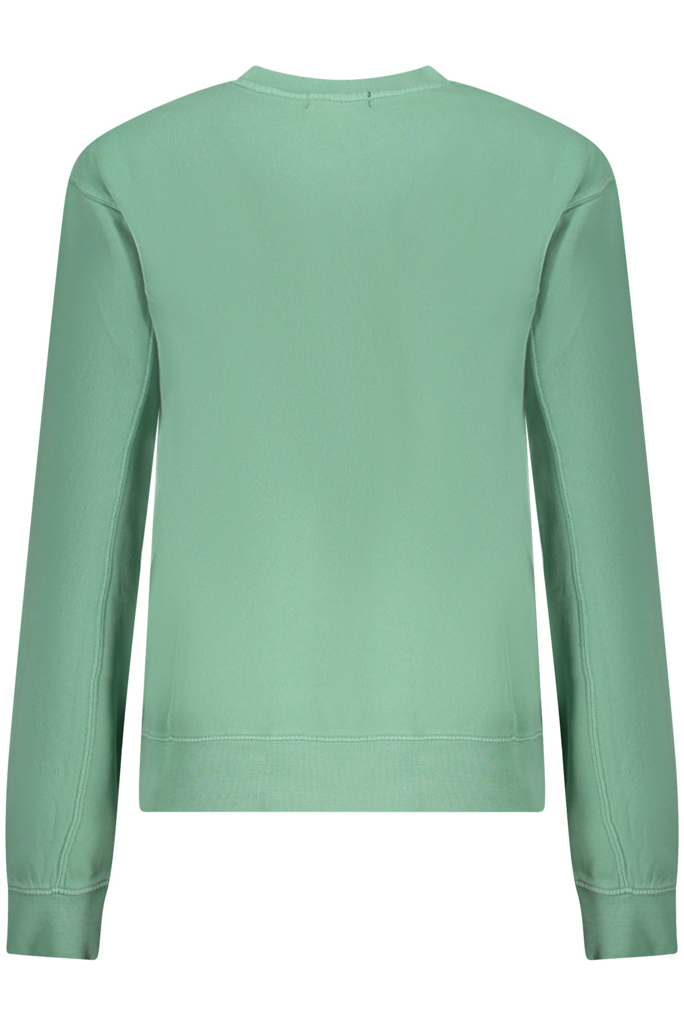 091176000_VE0418 – Grünes Damen Sweatshirt - Langarm, Rundhals & erhabener Druck – Größe: XS, S, M, L, XL – Farbe: Verde