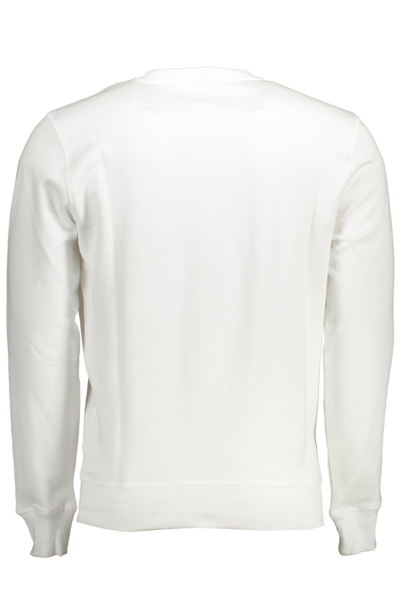 691004-000_BIANCO_0101 – Weißes Herren-Sweatshirt aus Naturfasern - Langlebiger Stil & Komfort – Größe: M, L, XL, 2XL, 3XL – Farbe: Bianco