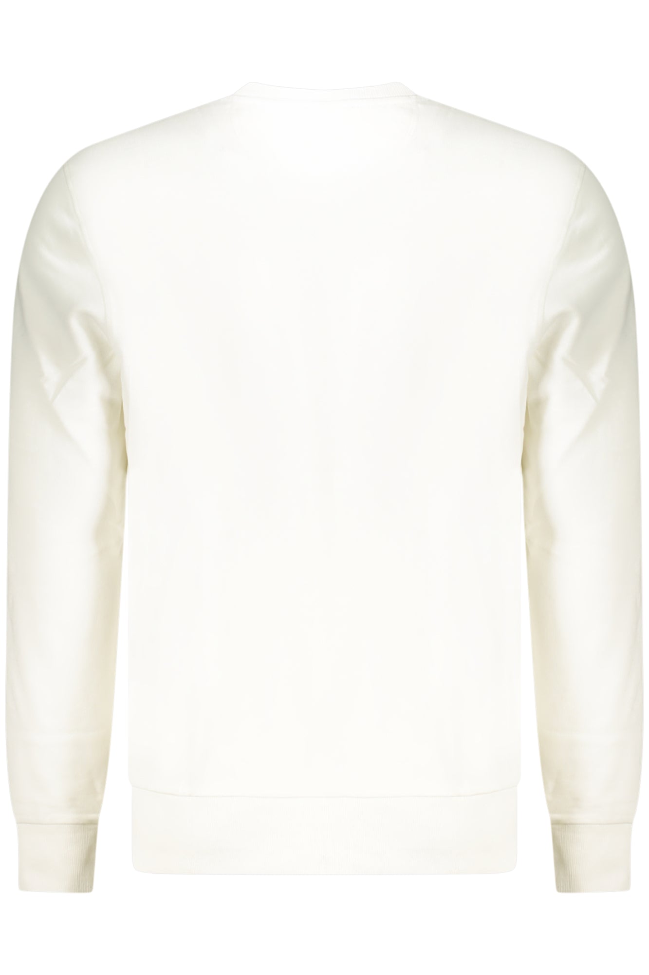 993024000_BI0105 – Herren-Sweatshirt Rundhals Weiß - Gemütlich mit Stylischem Druck – Größe: S, M, L, XL, 2XL, 3XL – Farbe: Bianco
