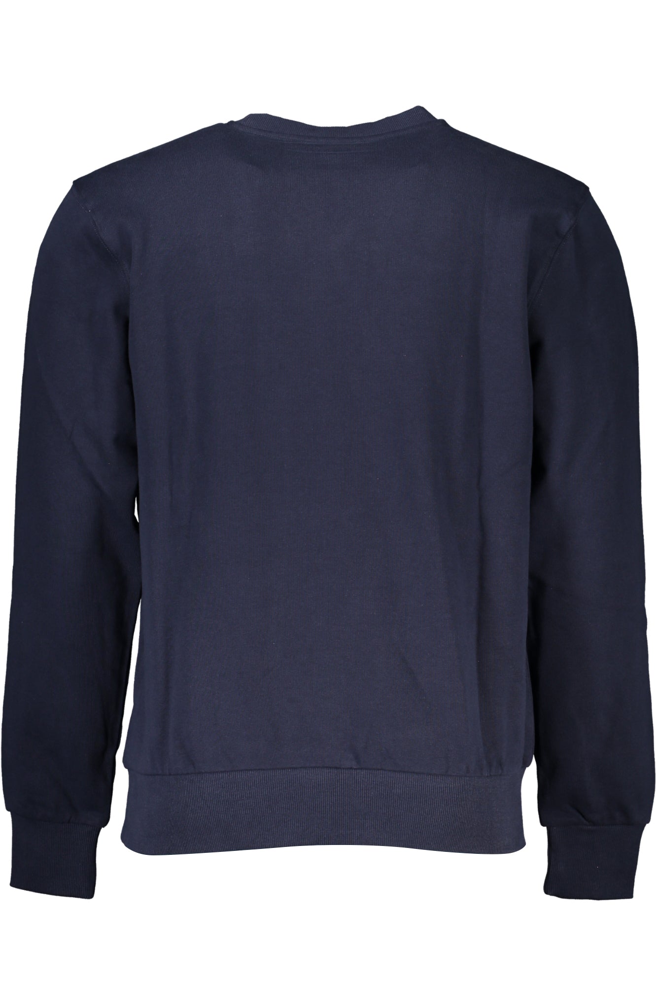 902732000_BL0802 – Herren Langarm-Sweatshirt Blau | Rundhals & Logo-Design – Größe: S, M, XL, 2XL – Farbe: Blu