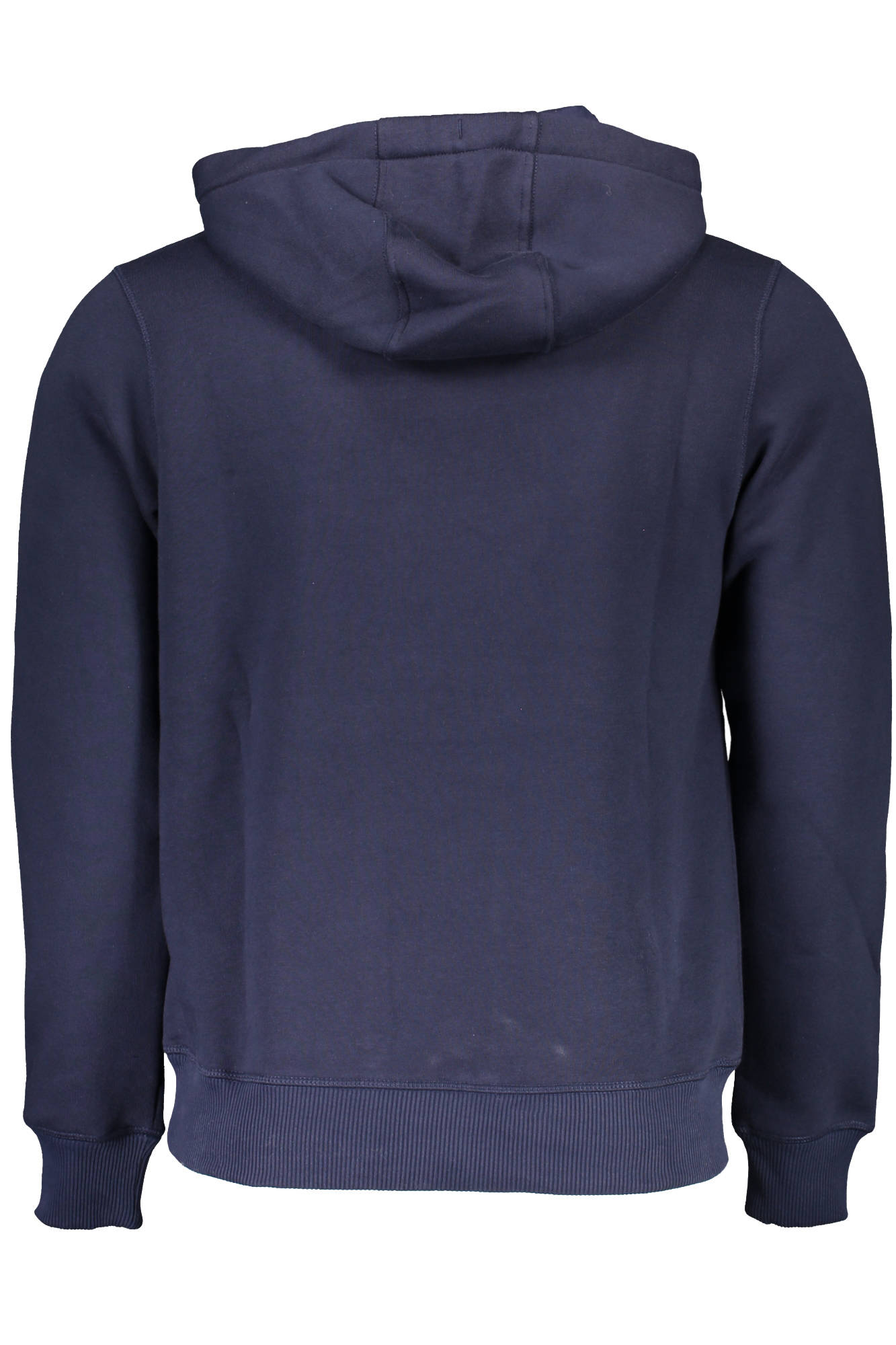 902462-000_BLU_0802 – Blaues Herren-Sweatshirt mit Kapuze und Tasche – Perfekt für Every Day – Größe: 2XL – Farbe: Blu