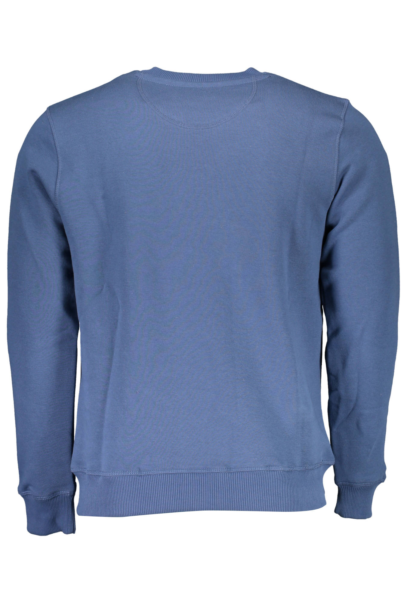 902461-000_BLU_0787 – Herren Rundhals-Sweatshirt Blau: Lässiger Stil mit Logo-Druck – Größe: L, XL, 2XL, 3XL, M – Farbe: Blu
