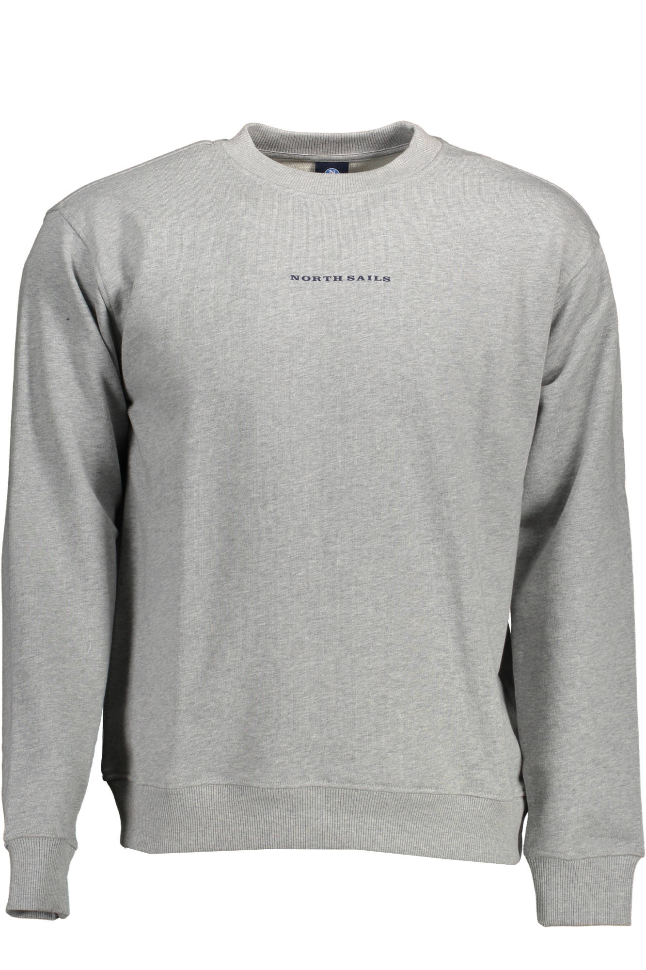691016-000_GRIGIO_0926 – Herren-Sweatshirt grau: Langarm, Rundhals, aus Naturfasern – Größe: XL, 2XL – Farbe: Grigio