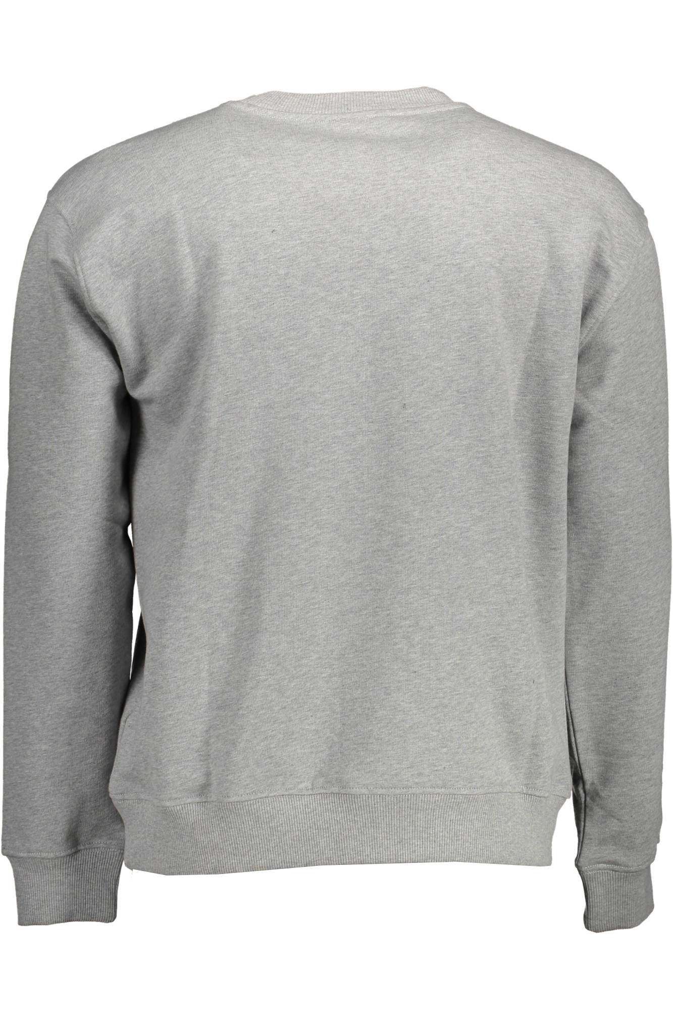 691016-000_GRIGIO_0926 – Herren-Sweatshirt grau: Langarm, Rundhals, aus Naturfasern – Größe: XL, 2XL – Farbe: Grigio