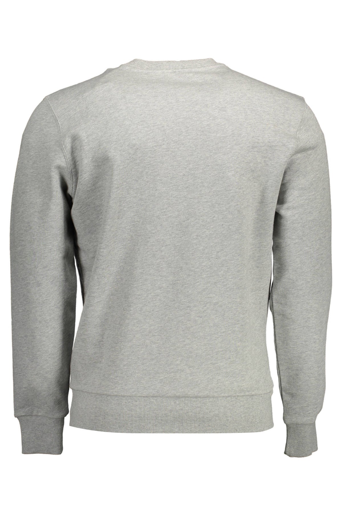 691001-000_GRIGIO_0926 – Herren-Sweatshirt Grau: Langer Ärmel, Rundhals, Natürlich, Logo-Druck – Größe: XL, 2XL, L – Farbe: Grigio