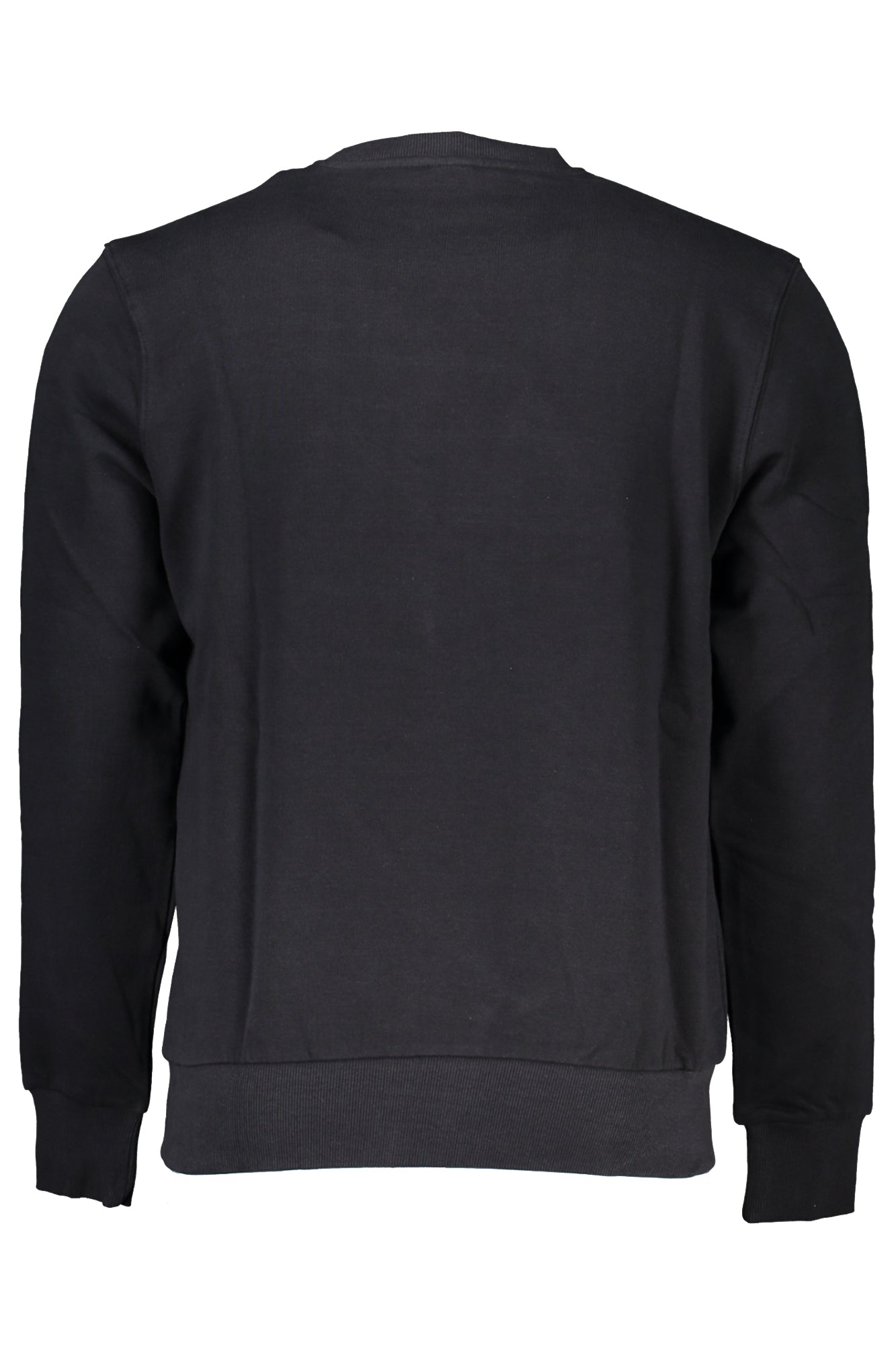 902731000_NE0999 – Herren Rundhals Sweatshirt Schwarz - Längerarm & Logo Design – Größe: S, M, L, XL, 2XL, 3XL – Farbe: Nero