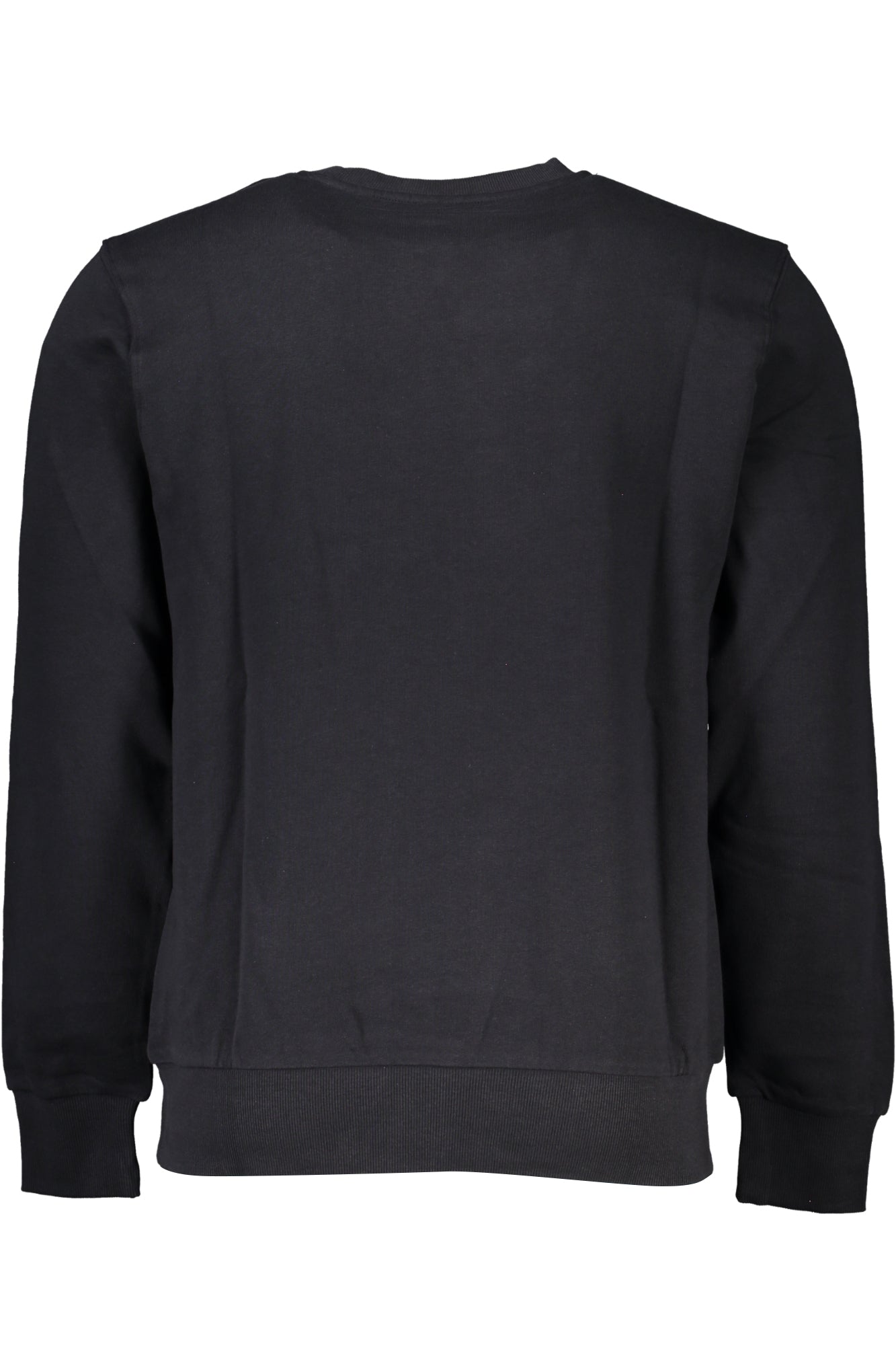 902732000_NE0999 – Schwarzes Herren-Sweatshirt ohne Reißverschluss mit Aufdruck – Größe: S, M, L, XL, 2XL, 3XL – Farbe: Nero
