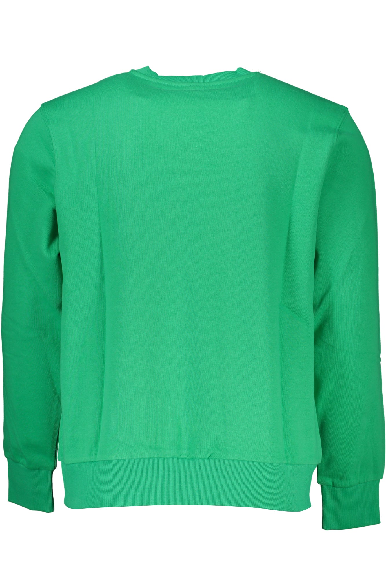 902732000_VE0409 – Herren-Sweatshirt Grün - Langarm, Gefüttert, Rundhals, Print-Design – Größe: S, M, L, XL, 2XL, 3XL – Farbe: Verde