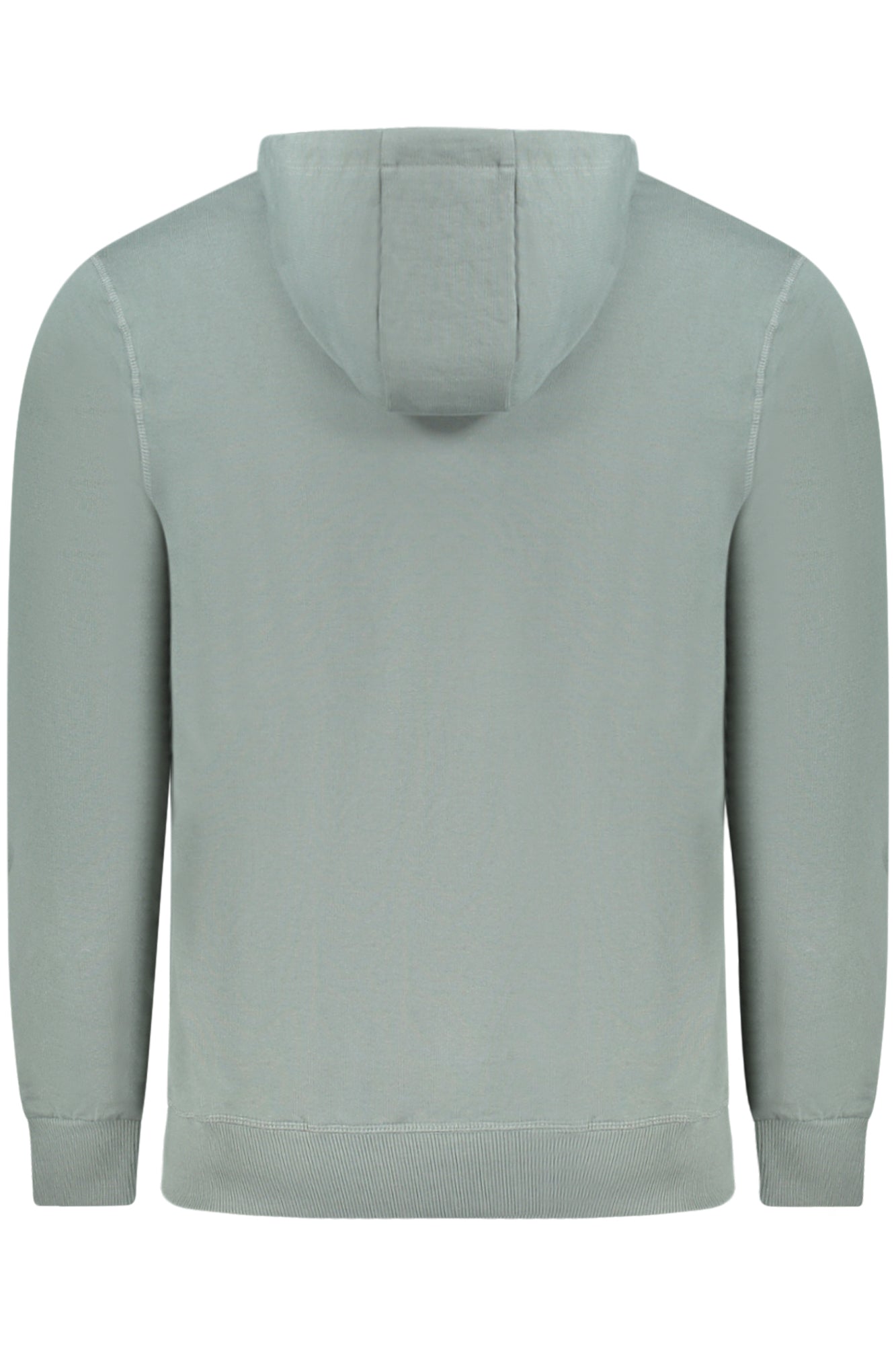 993013000_VE0419 – Grünes Herren-Sweatshirt mit Kapuze und Logo-Applikation – Größe: S, M, L, XL, 2XL, 3XL – Farbe: Verde